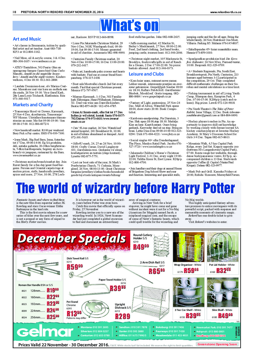 Rekord North 25 November 2016 page 18