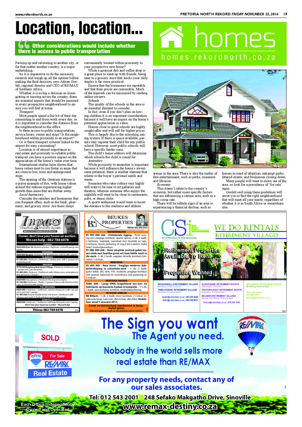 Rekord North 25 November 2016 page 19