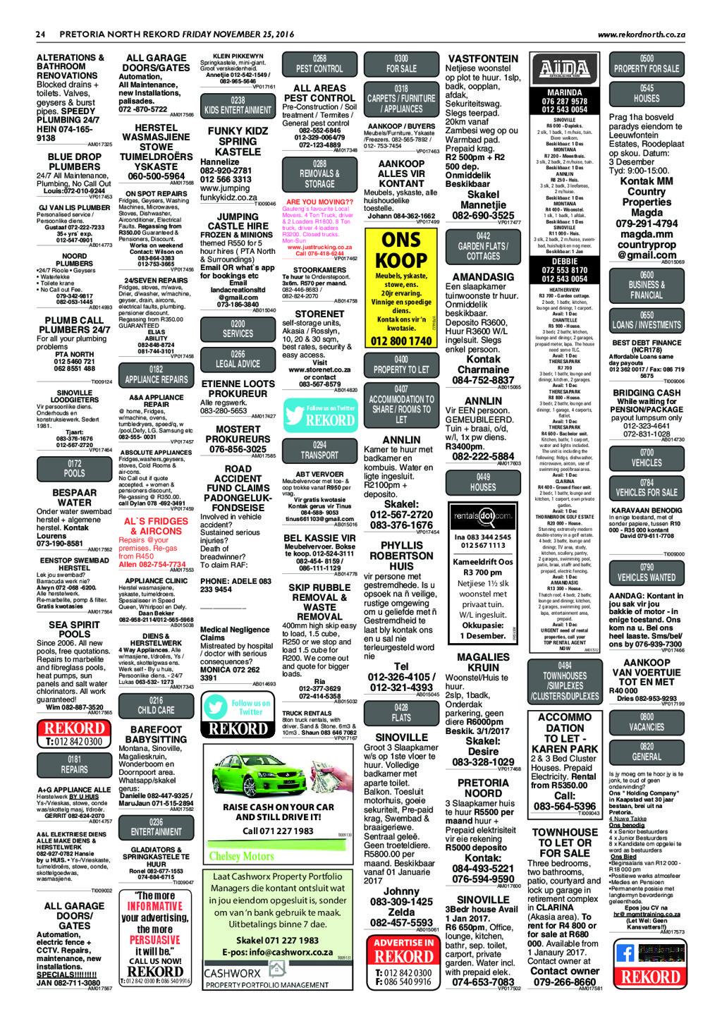 Rekord North 25 November 2016 page 24