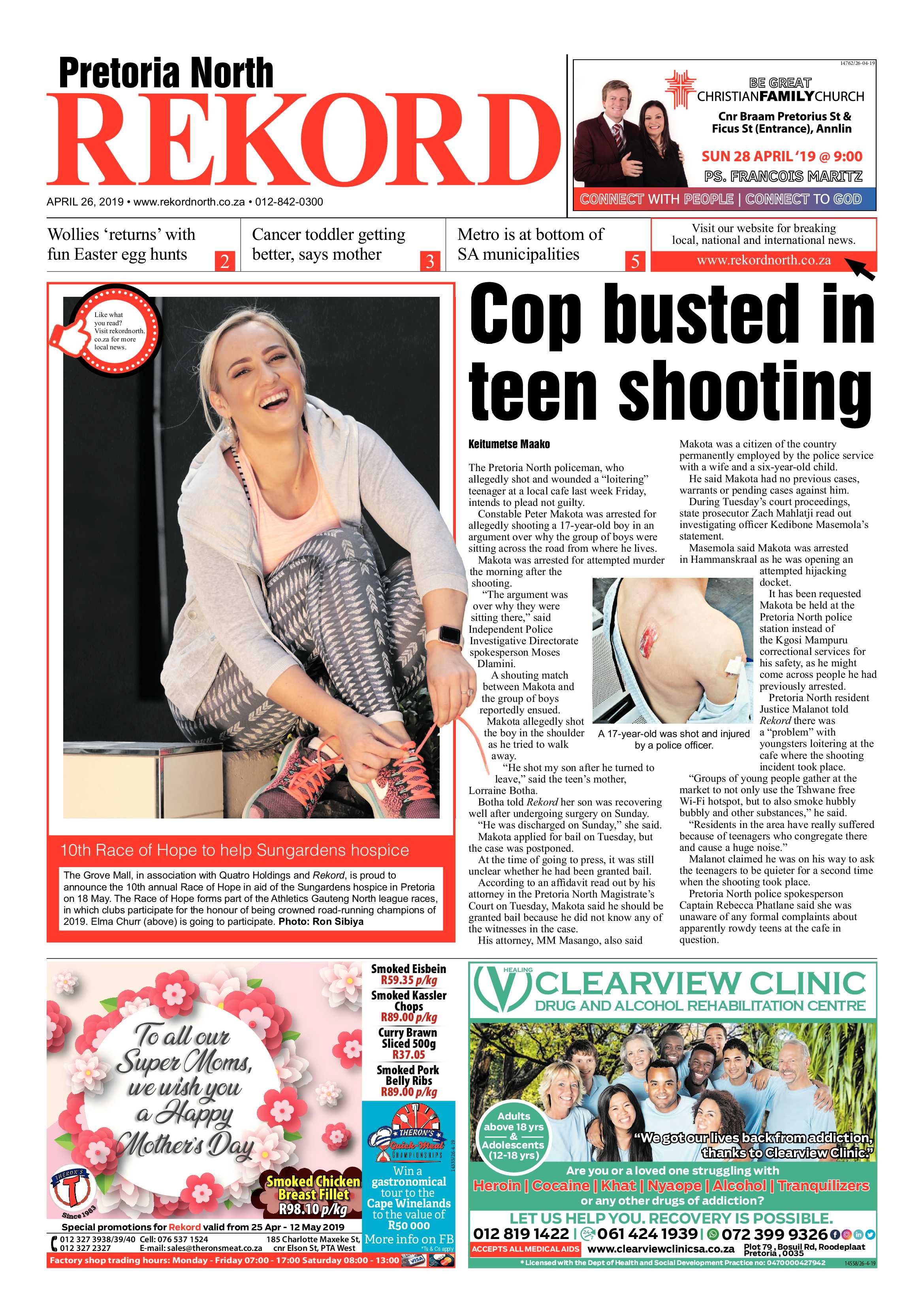 Rekord North 26 April 2019 page 1