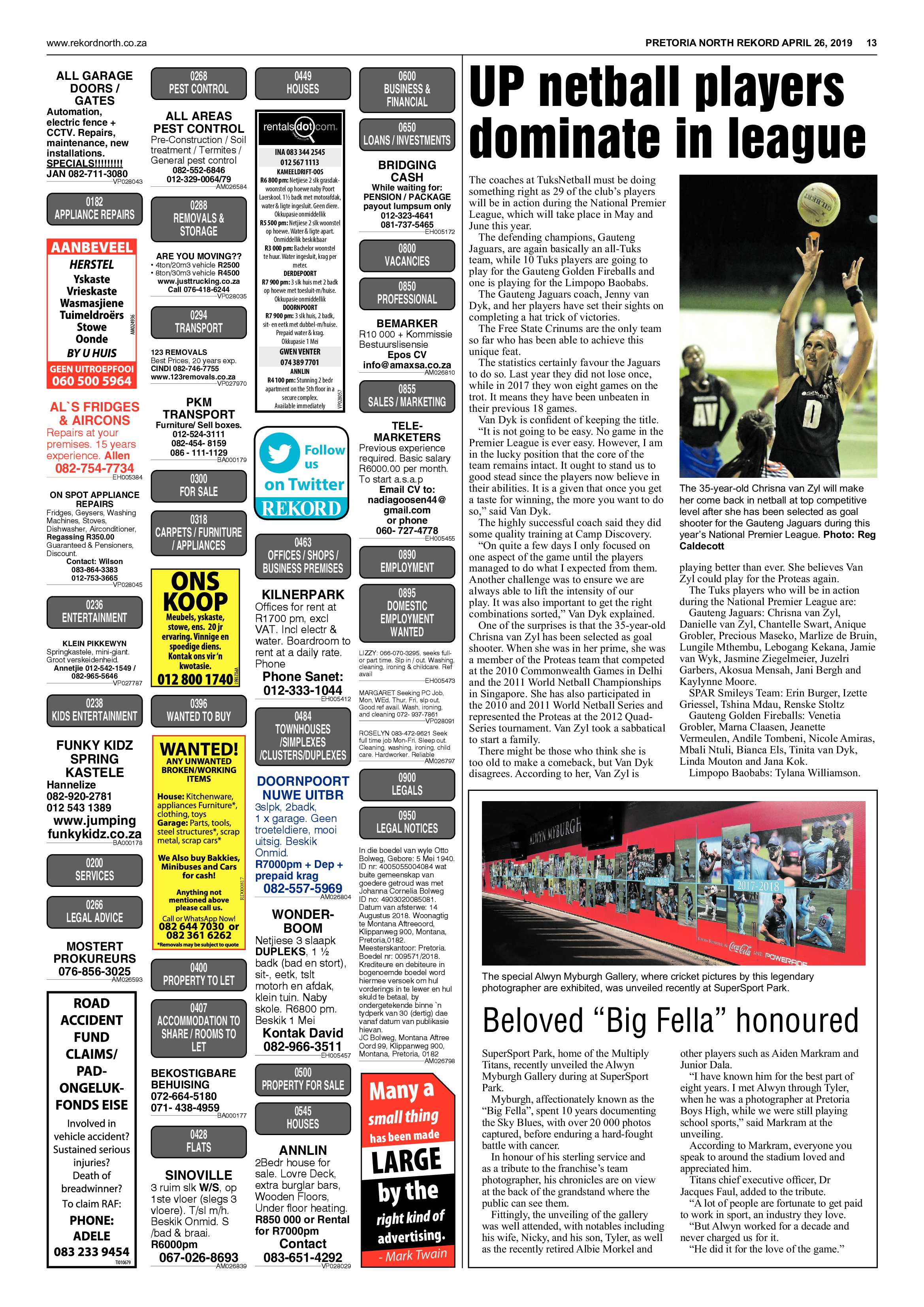 Rekord North 26 April 2019 page 13