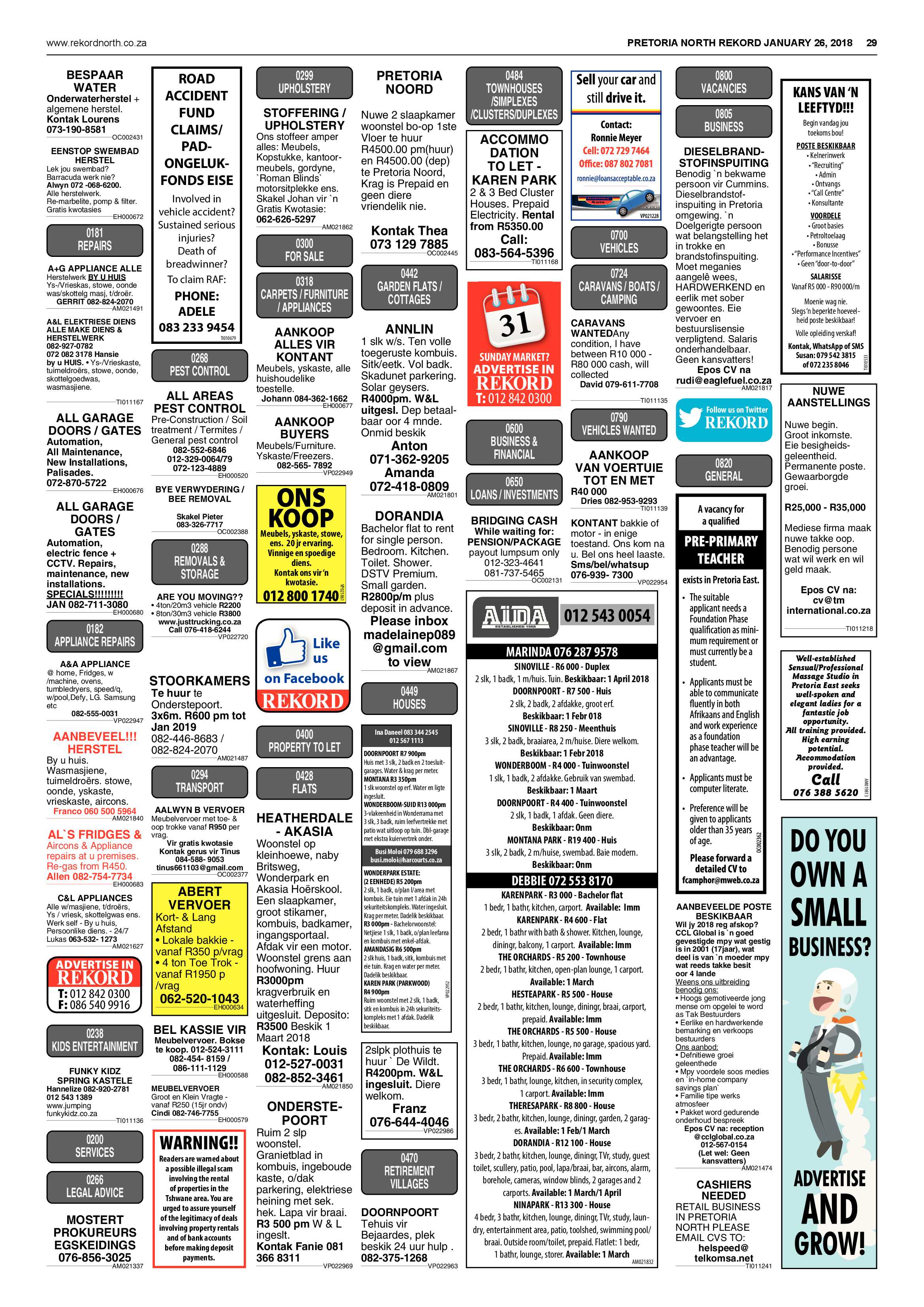 Rekord North 26 January 2018 page 29