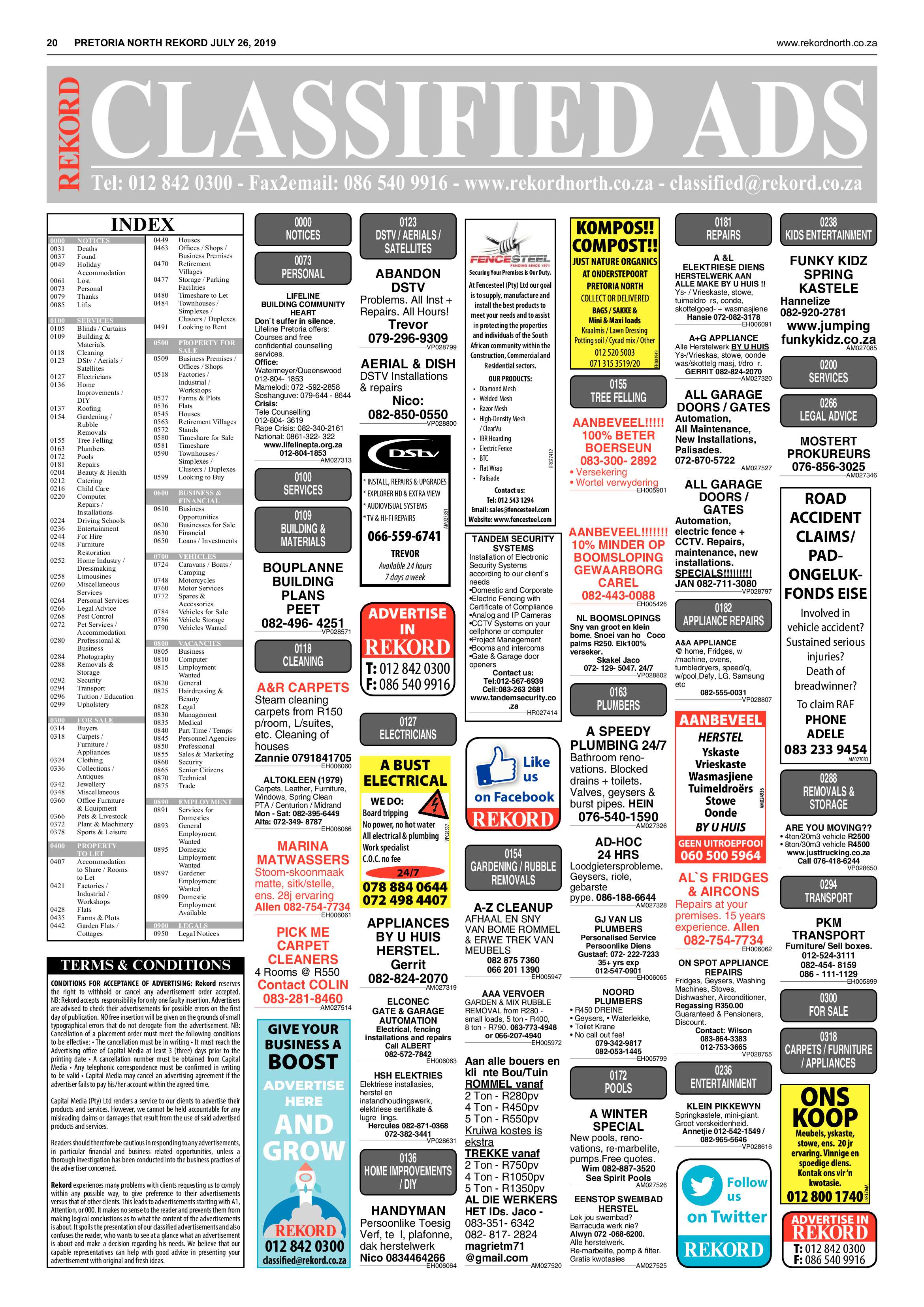 Rekord North 26 July 2019 page 20