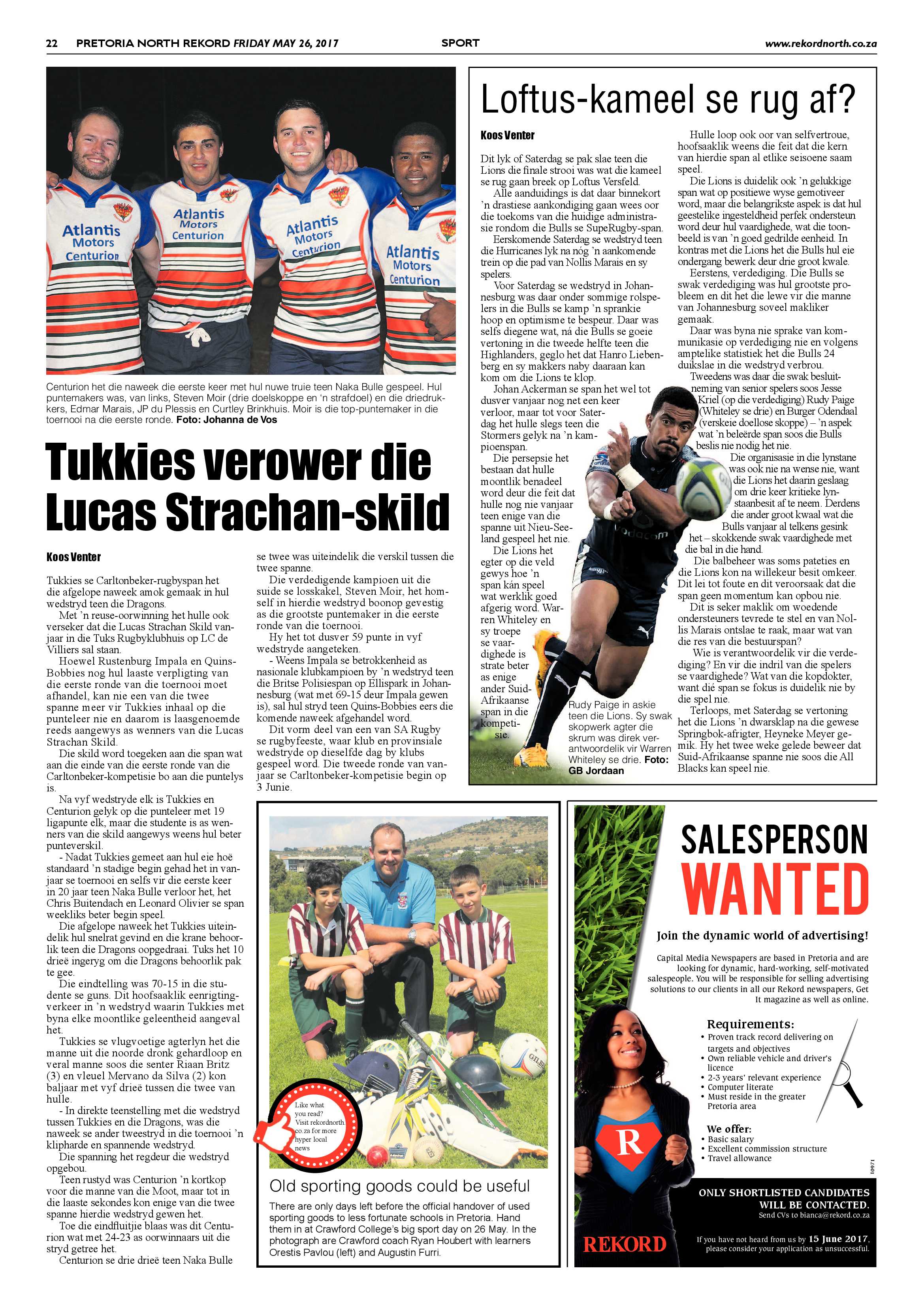 Rekord North 26 May 2017 page 22