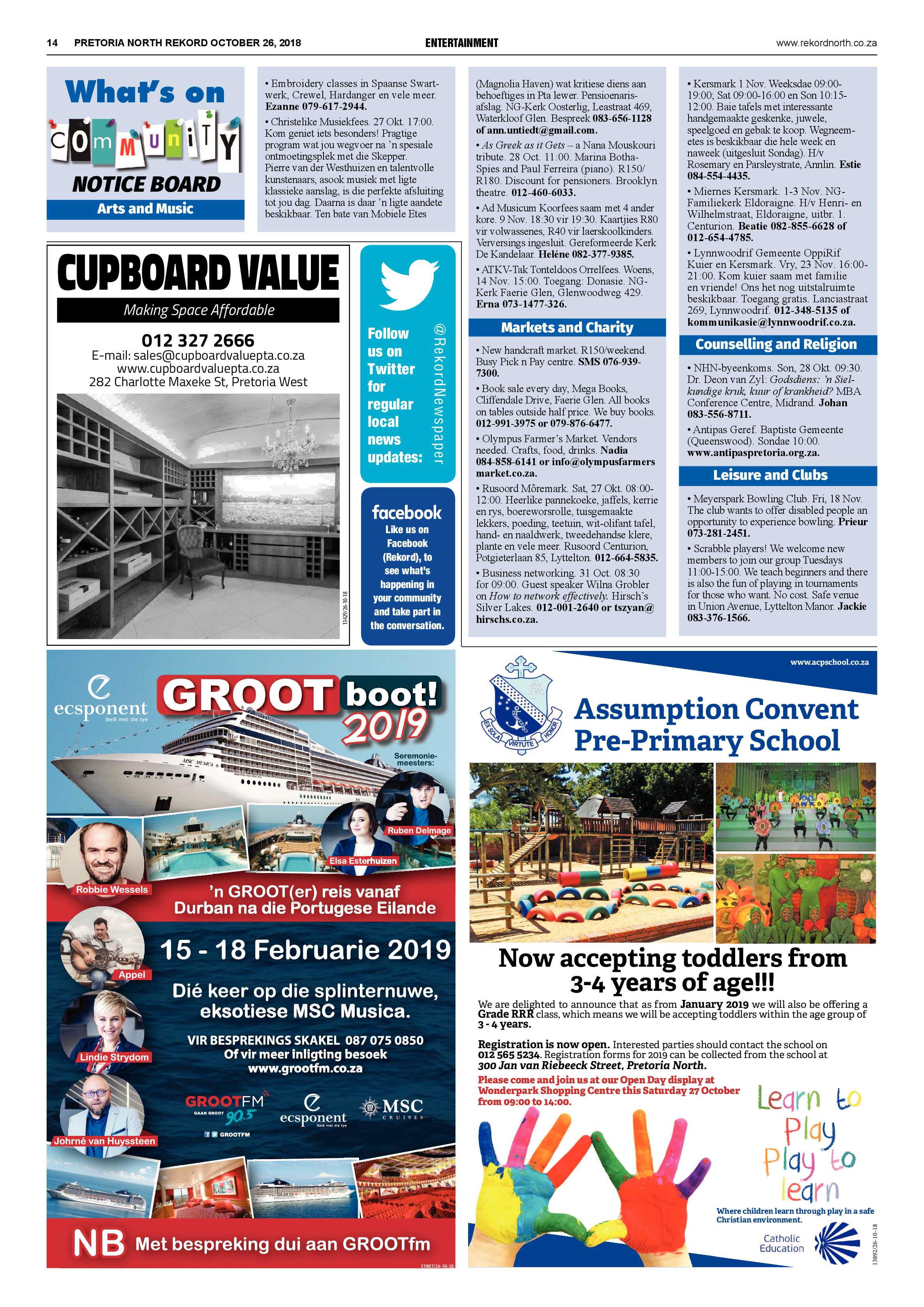 Rekord North 26 October 2018 page 14