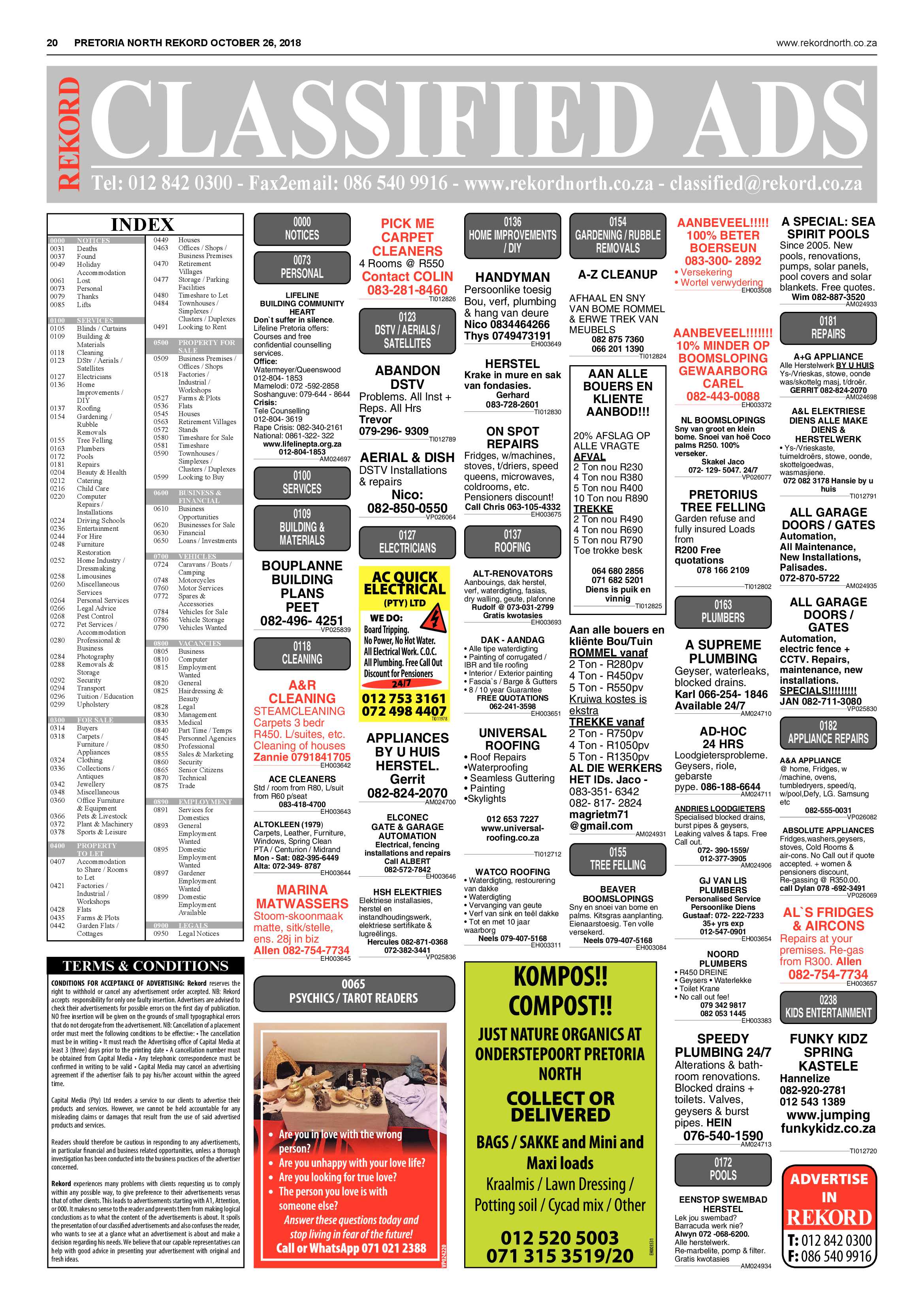 Rekord North 26 October 2018 page 20