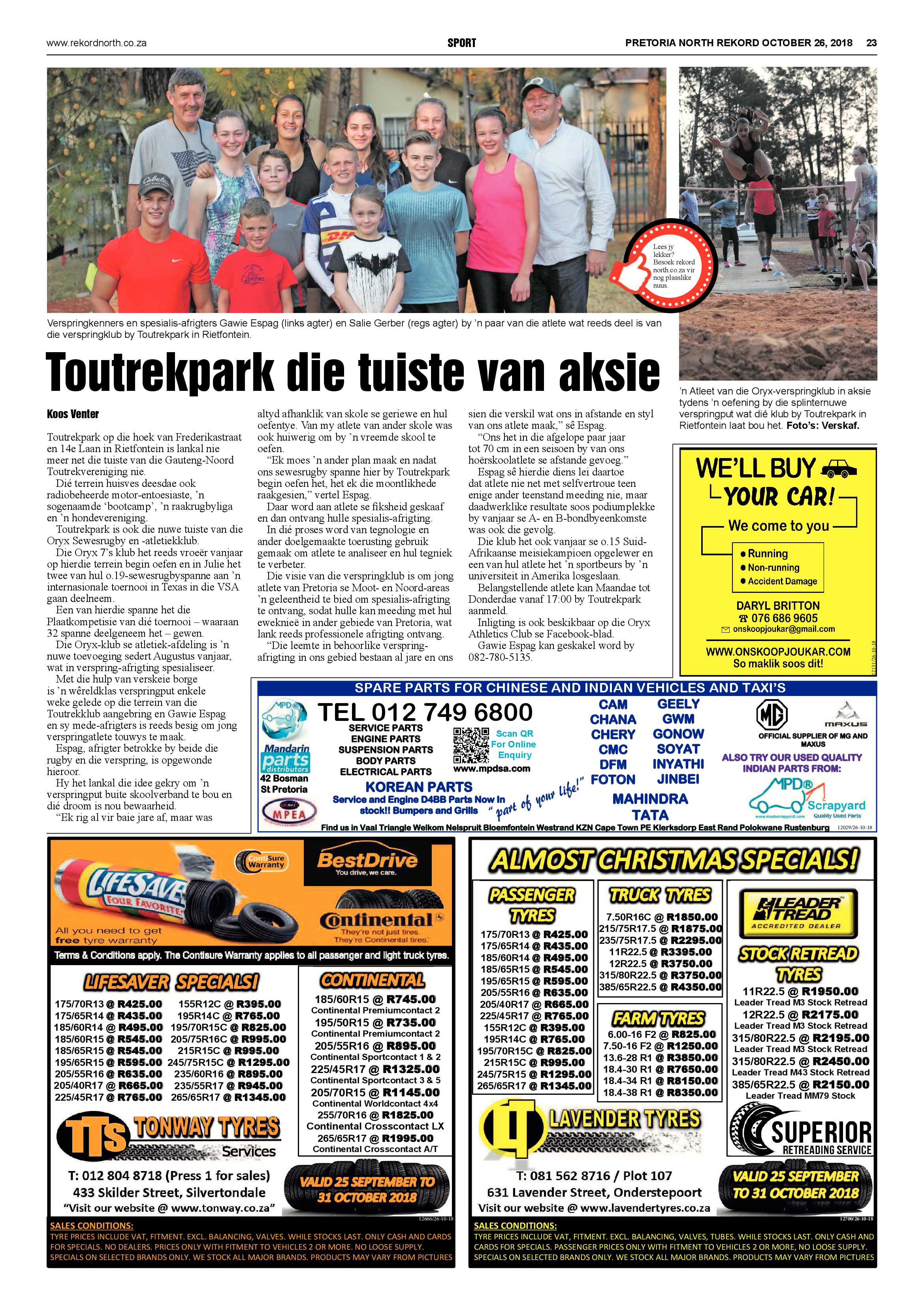 Rekord North 26 October 2018 page 23