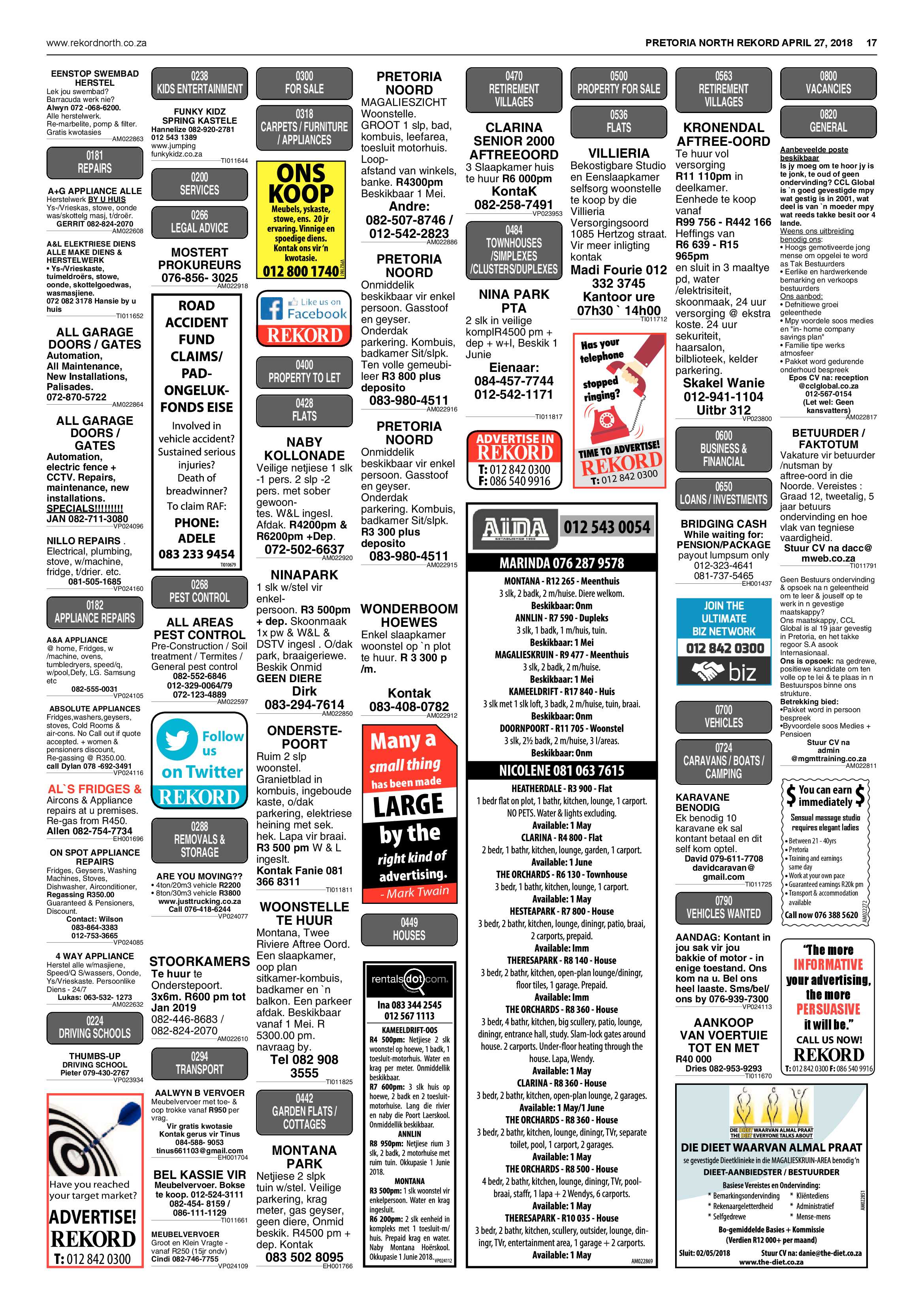 Rekord North 27 April 2018 page 17