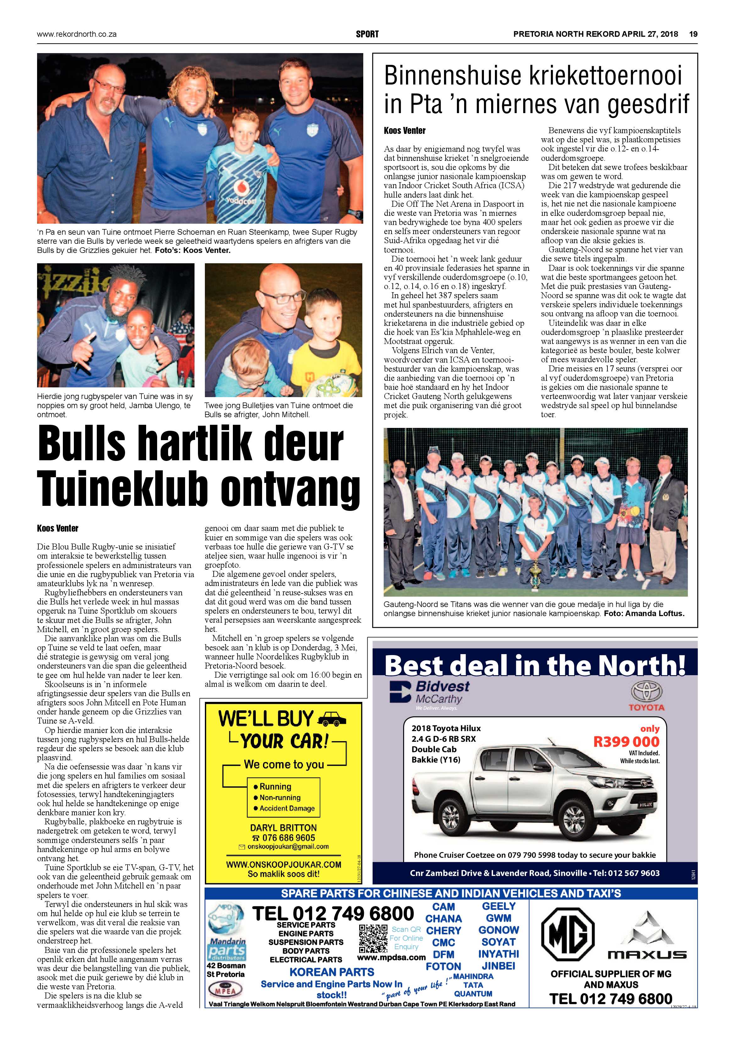 Rekord North 27 April 2018 page 19