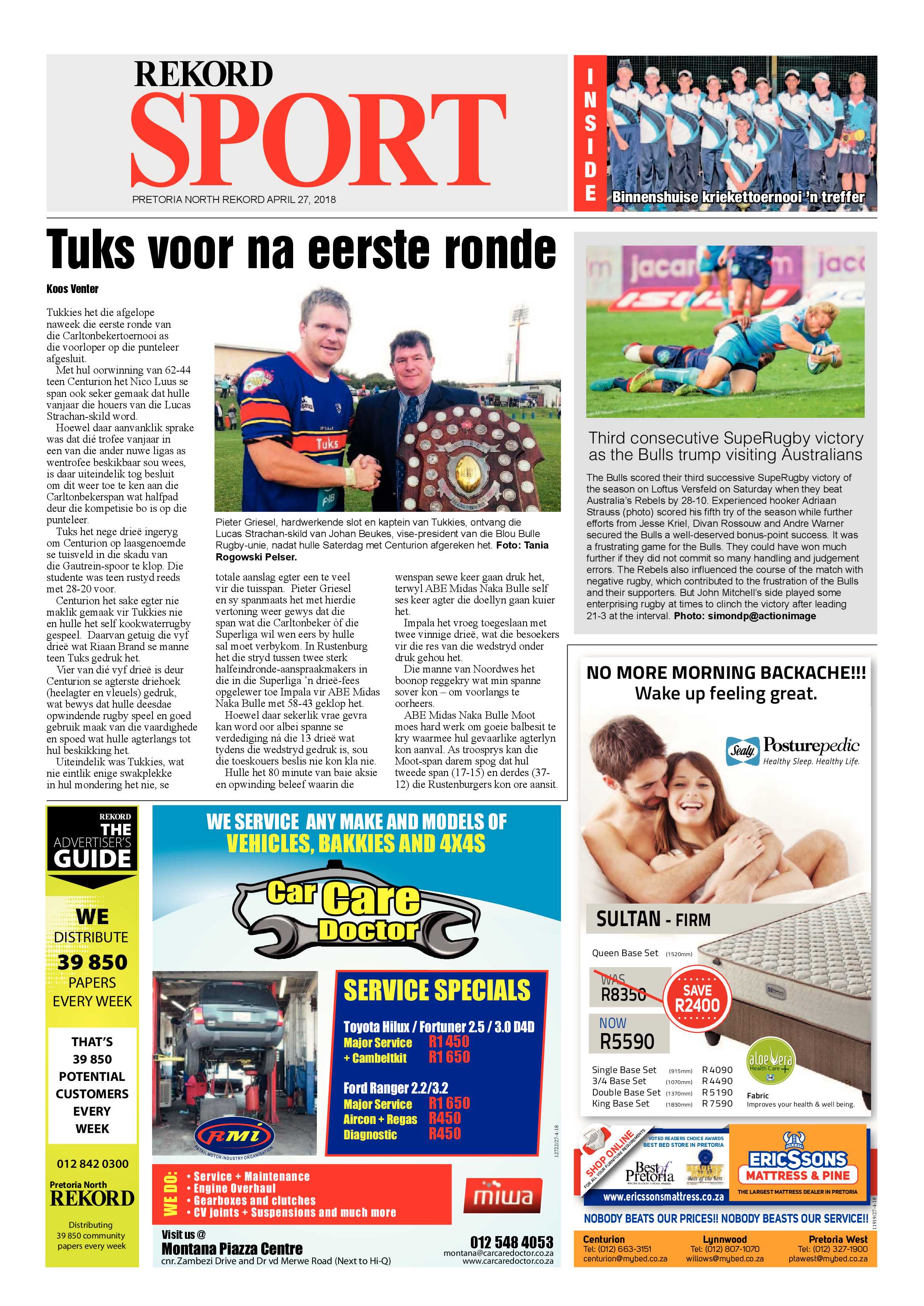 Rekord North 27 April 2018 page 20