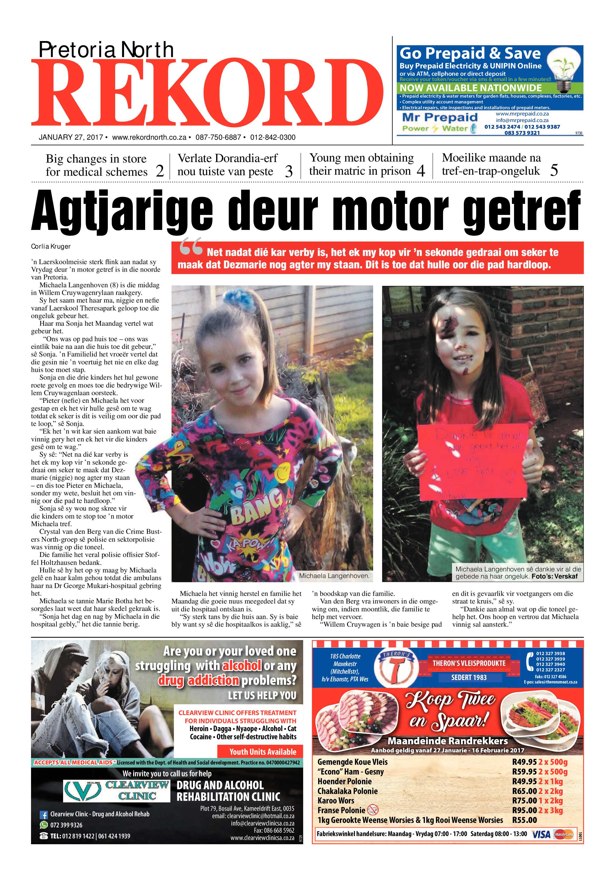 Rekord North 27 January 2017 page 1