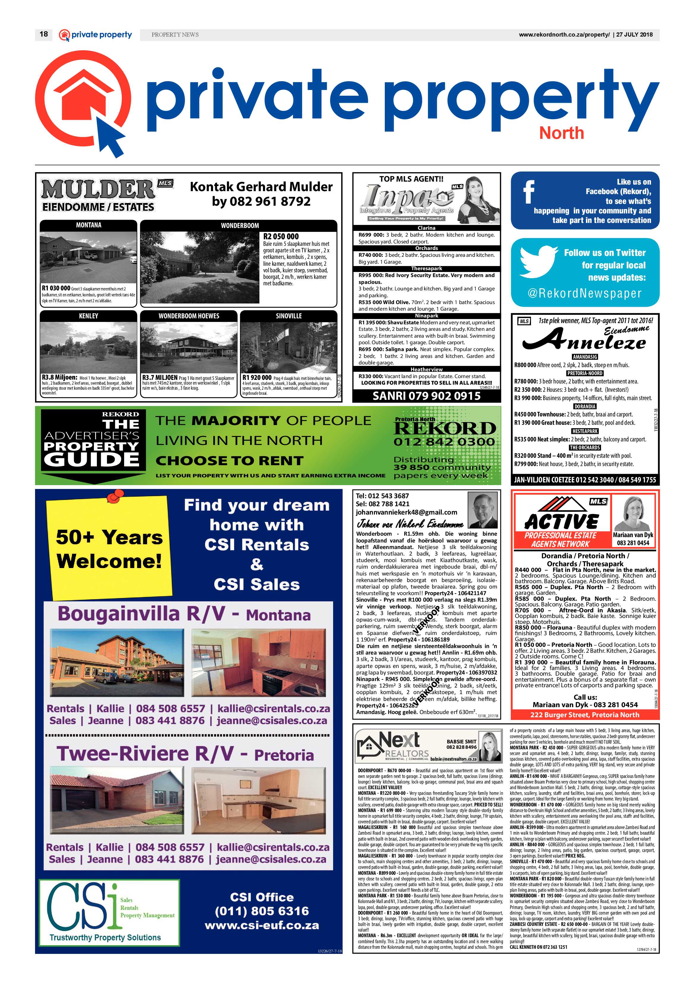 Rekord North 27 July 2018 page 18