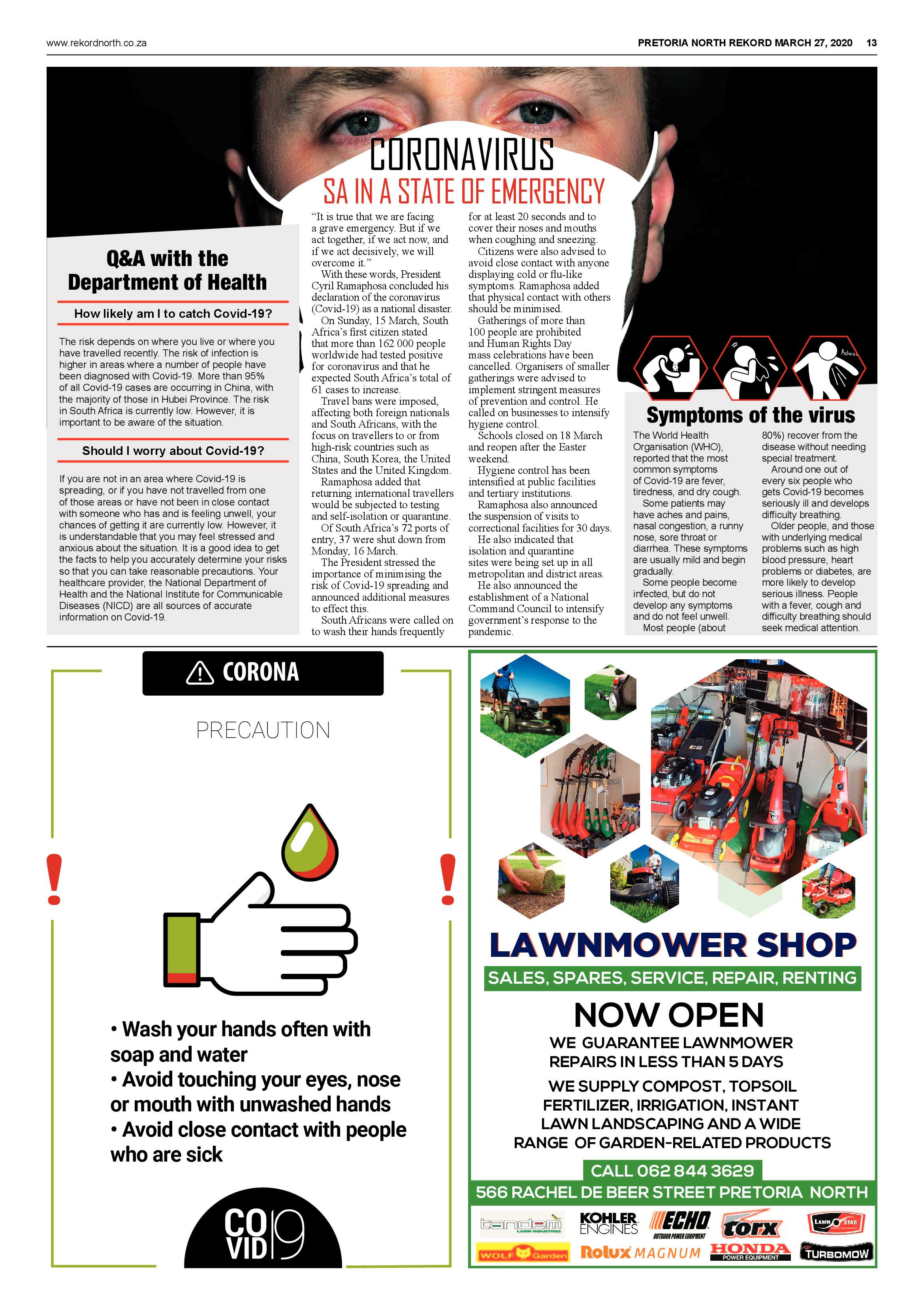 Rekord North 27 March 2020 page 13