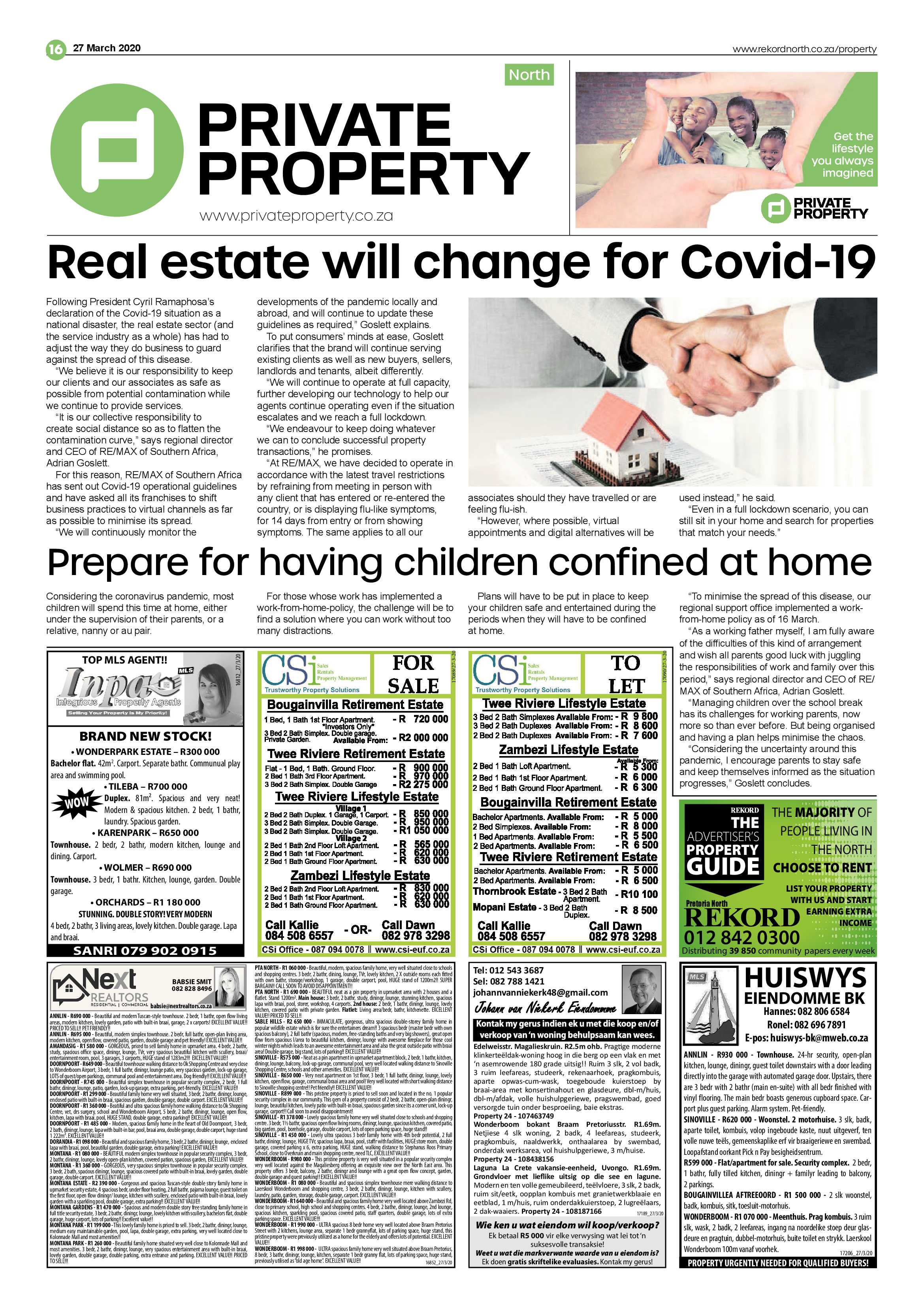 Rekord North 27 March 2020 page 16