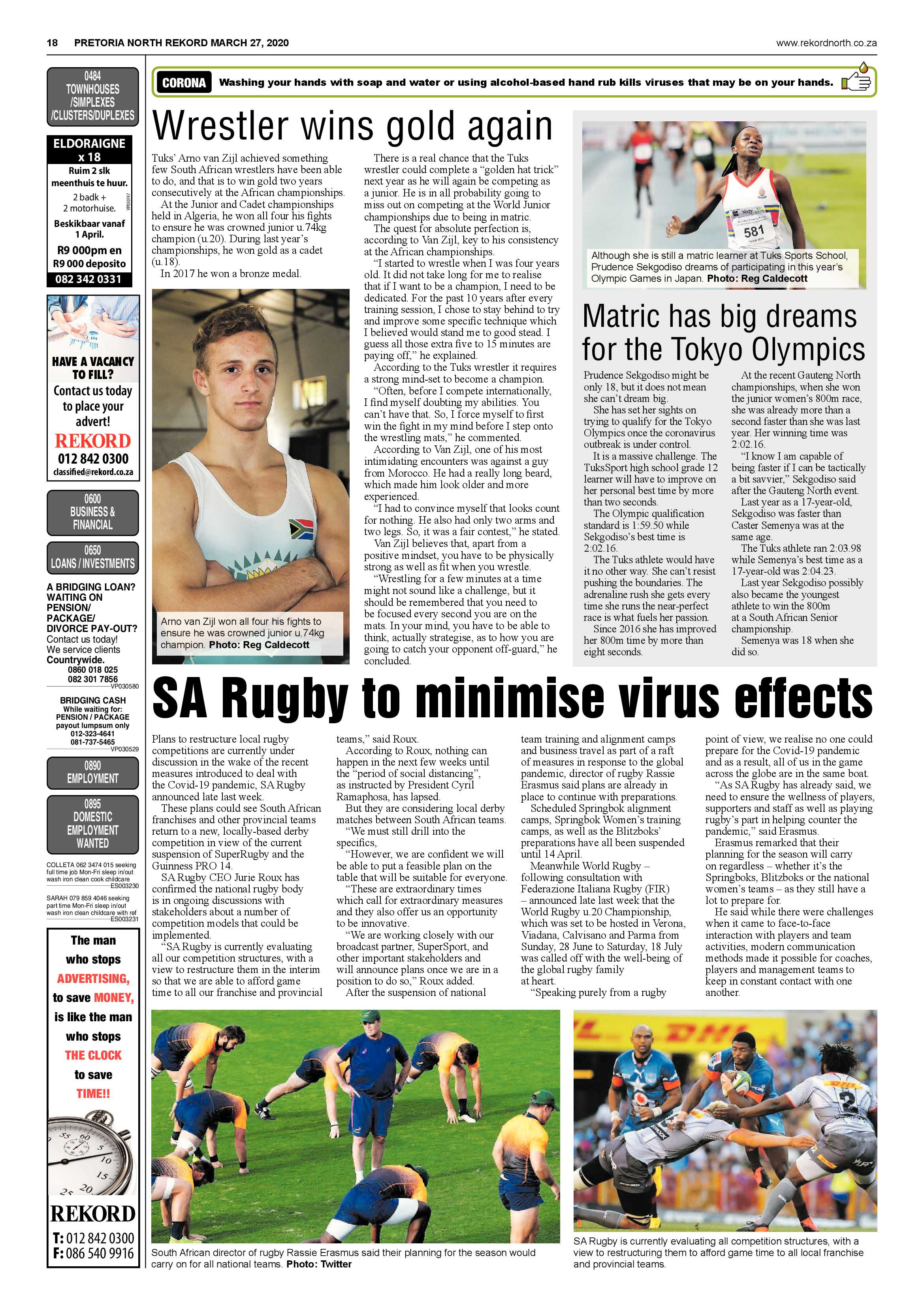 Rekord North 27 March 2020 page 18