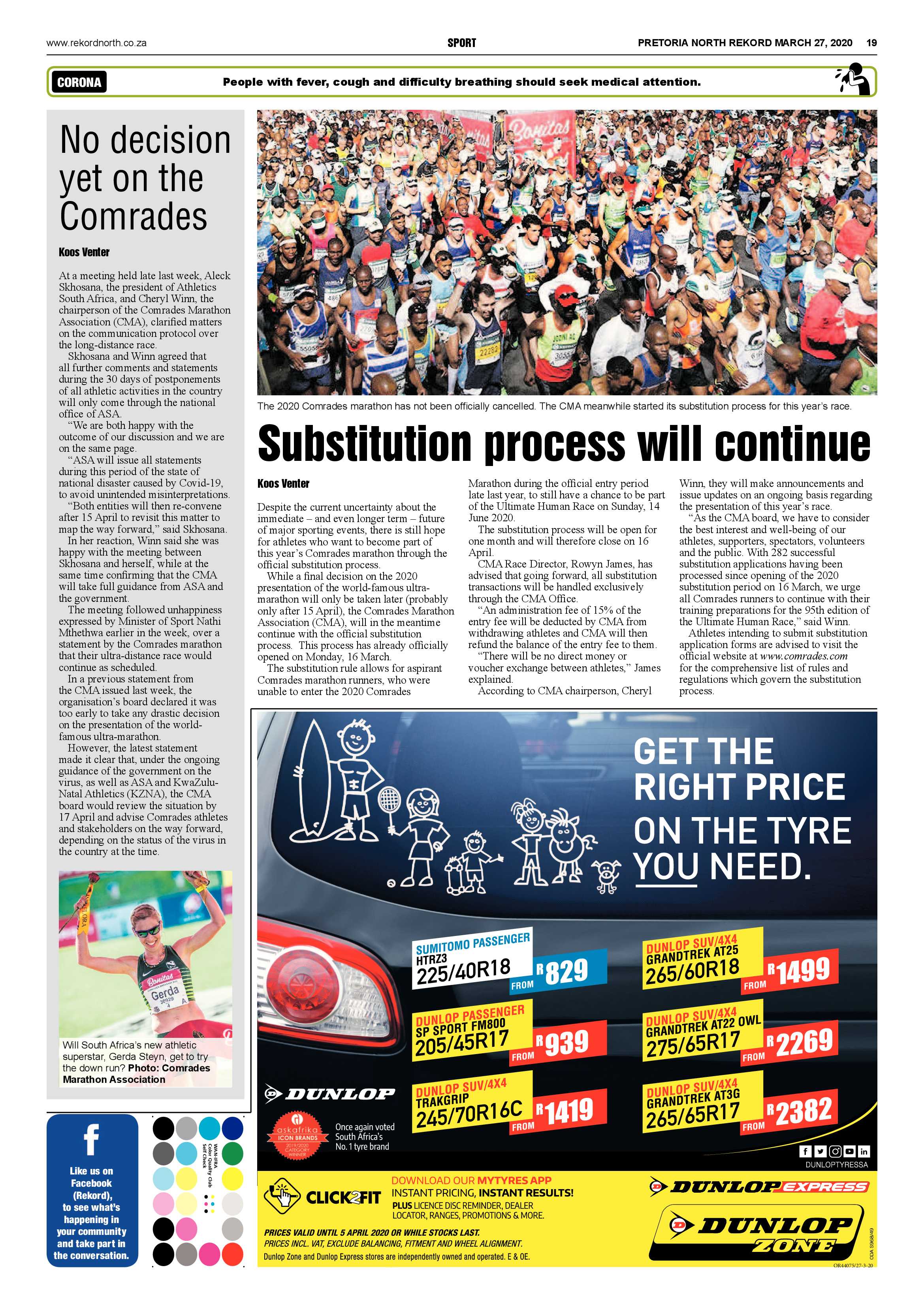 Rekord North 27 March 2020 page 19