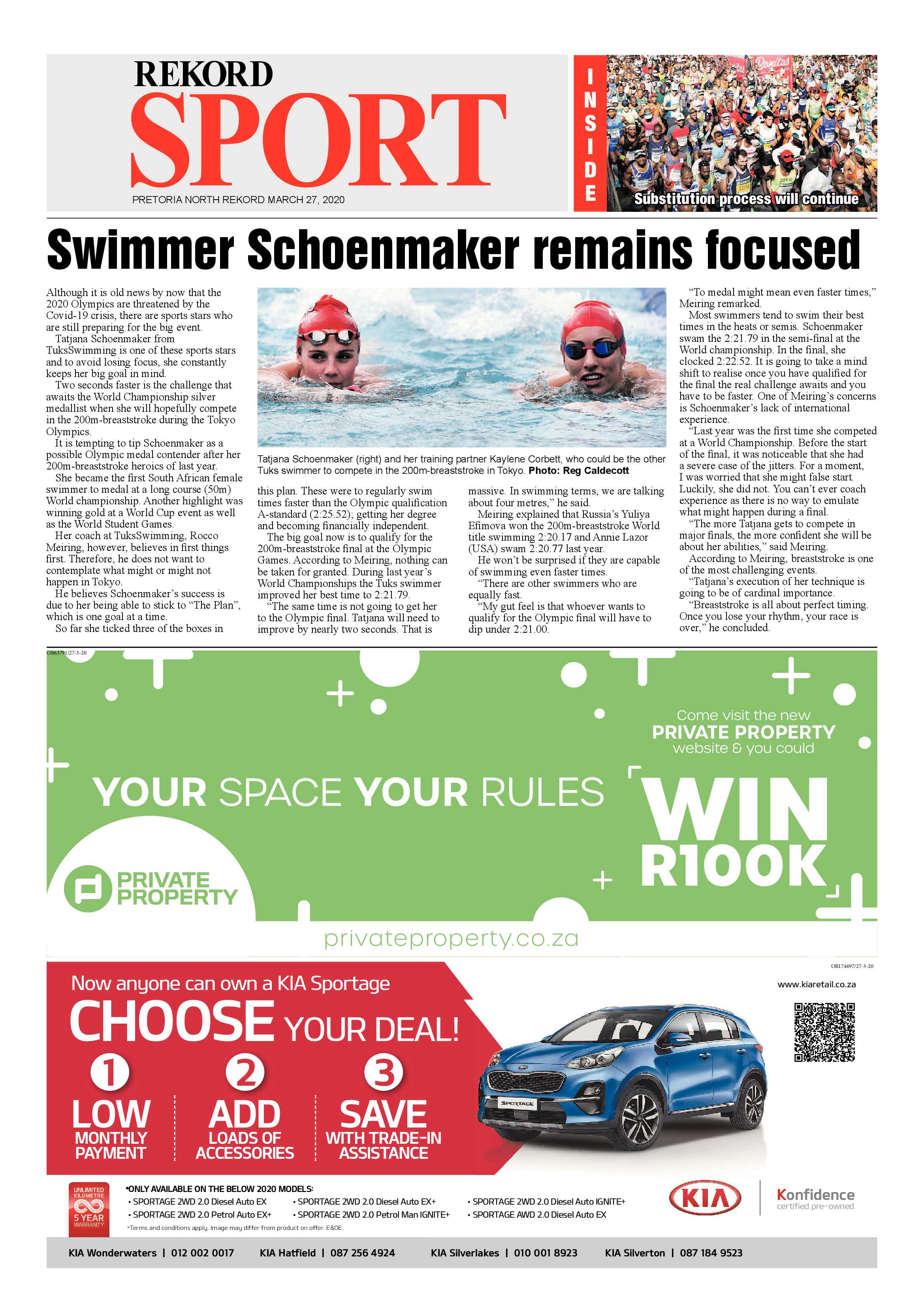Rekord North 27 March 2020 page 20
