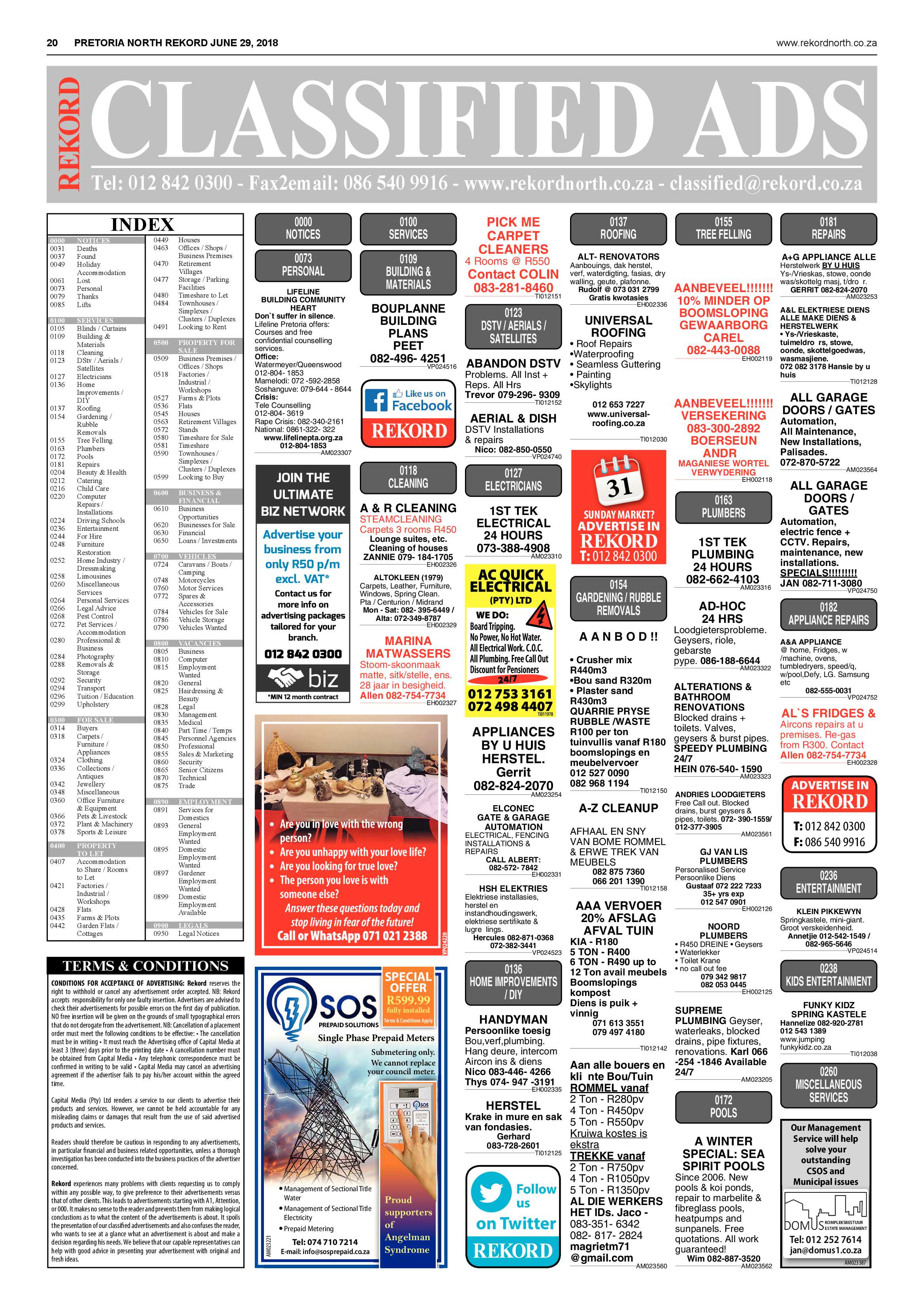 Rekord North 29 June 2018 page 20