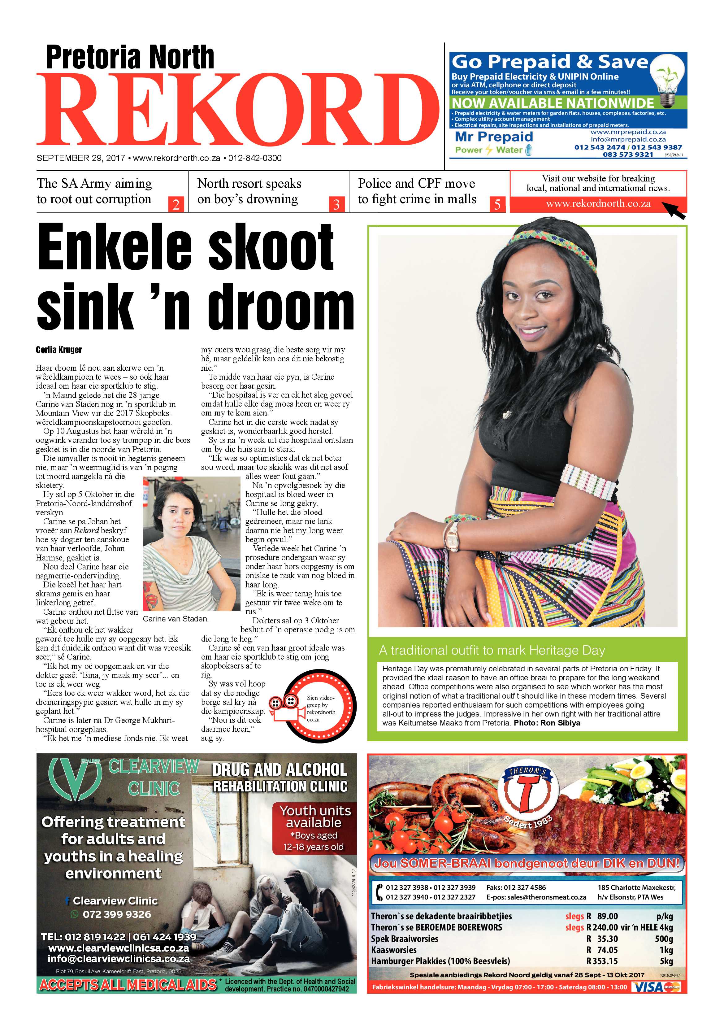 Rekord North 29 September 2017 page 1