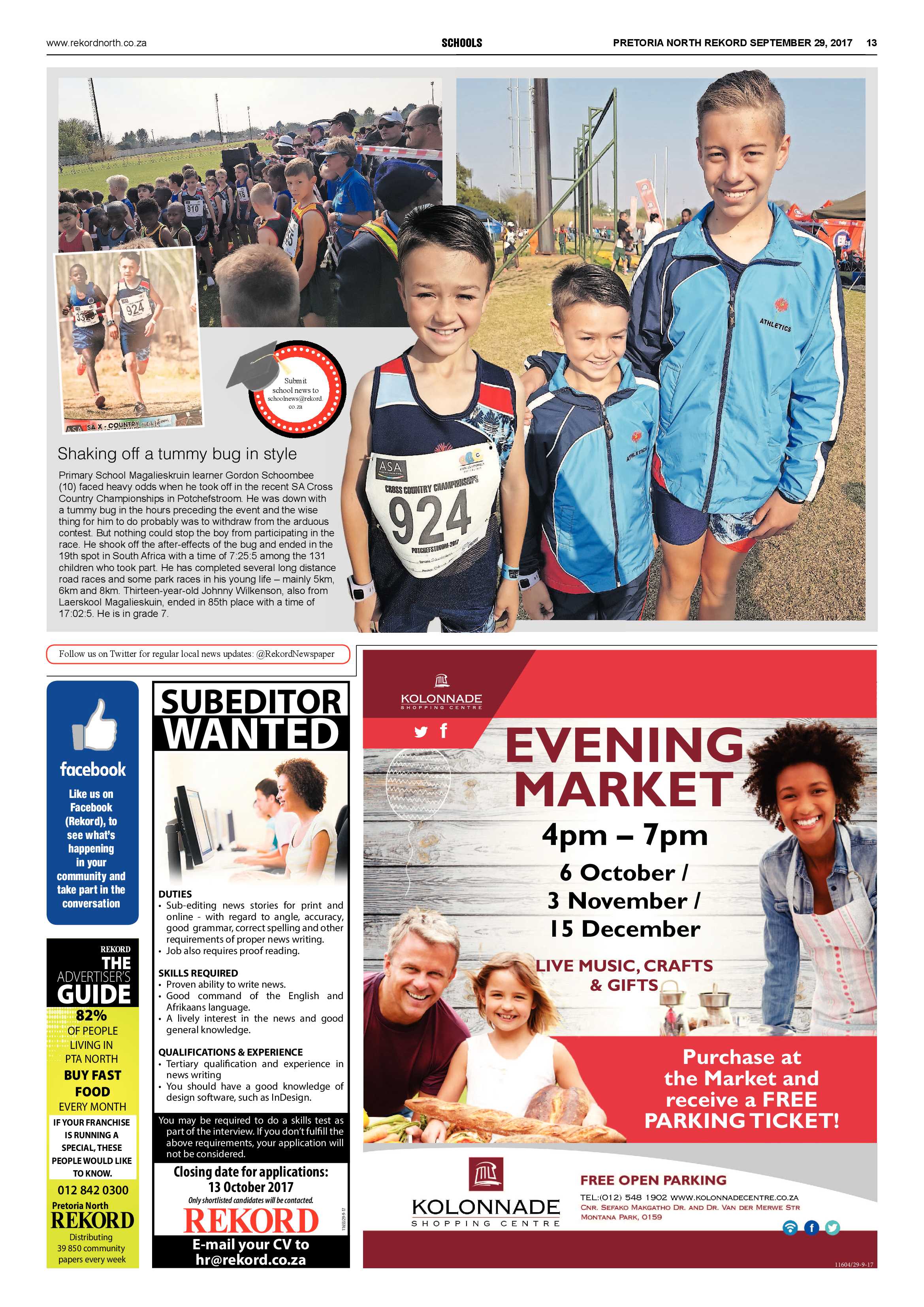 Rekord North 29 September 2017 page 13