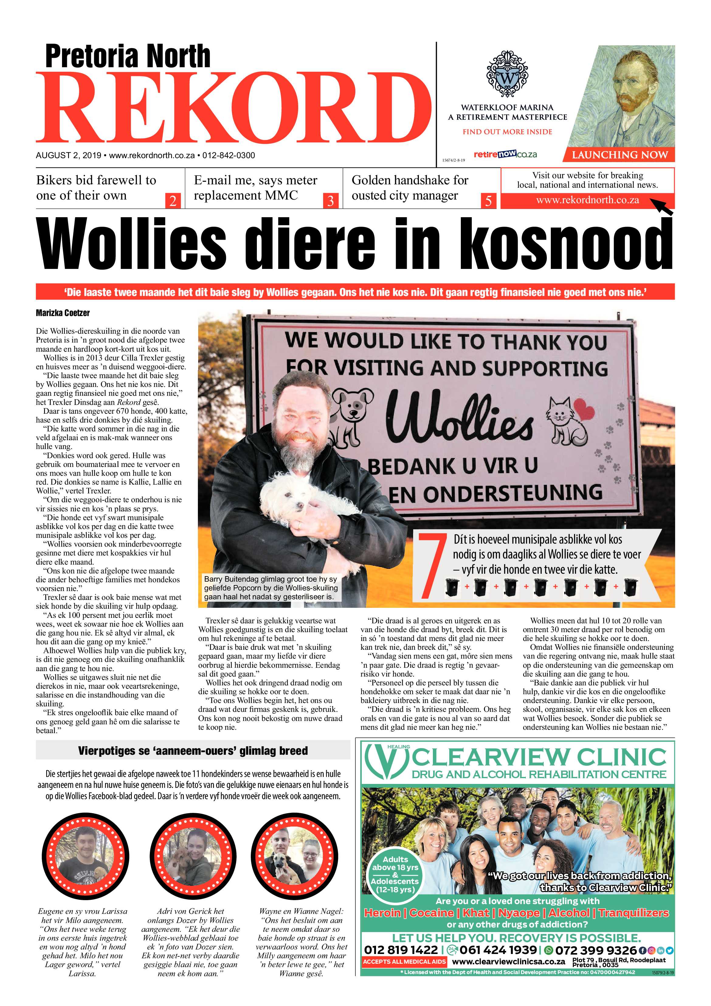 Rekord North 2 August 2019 page 1