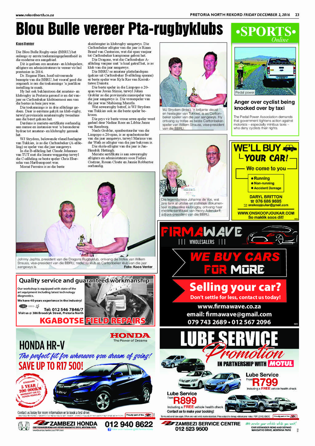 Rekord North 2 December 2016 page 23