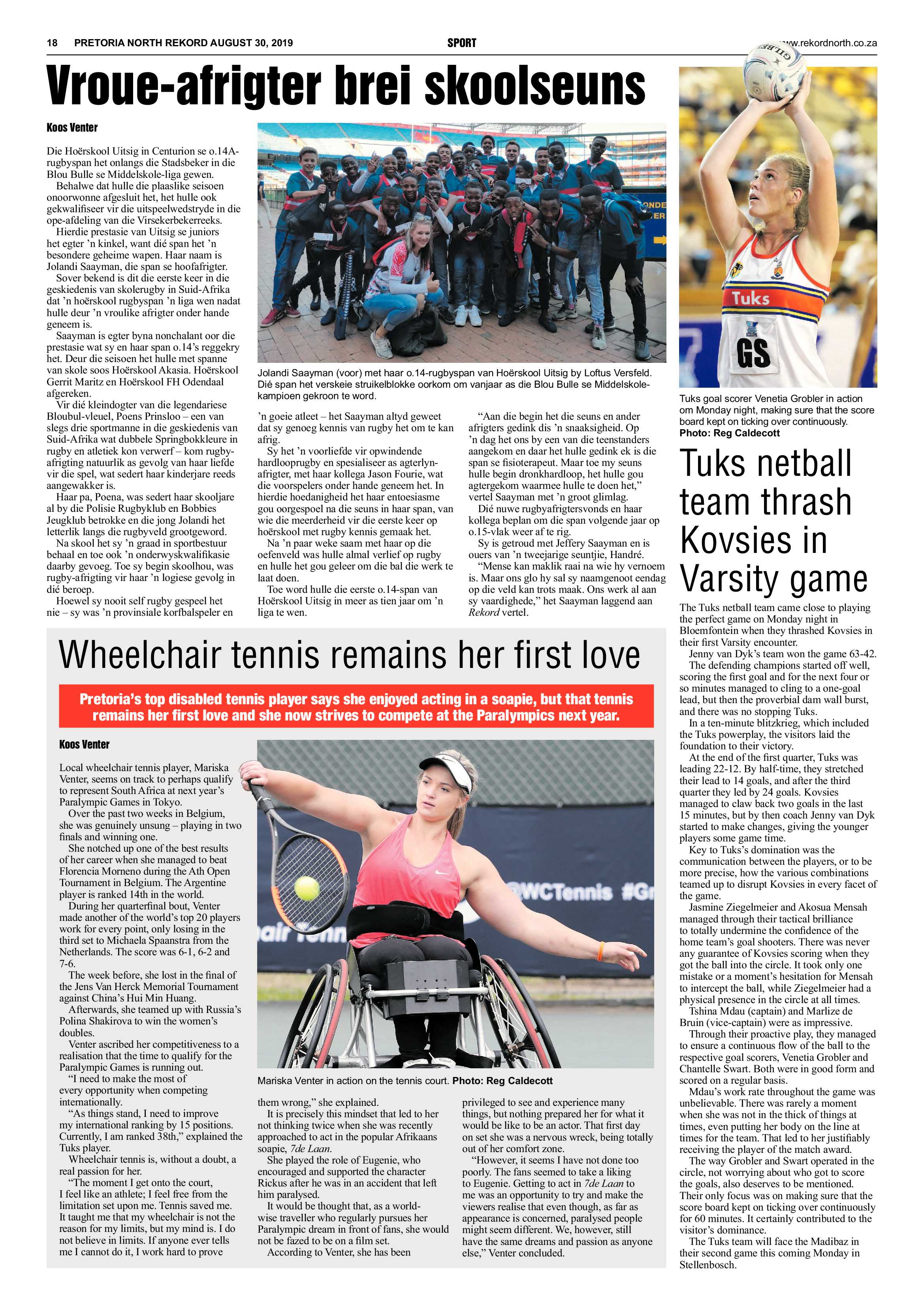 Rekord North 30 August 2019 page 18