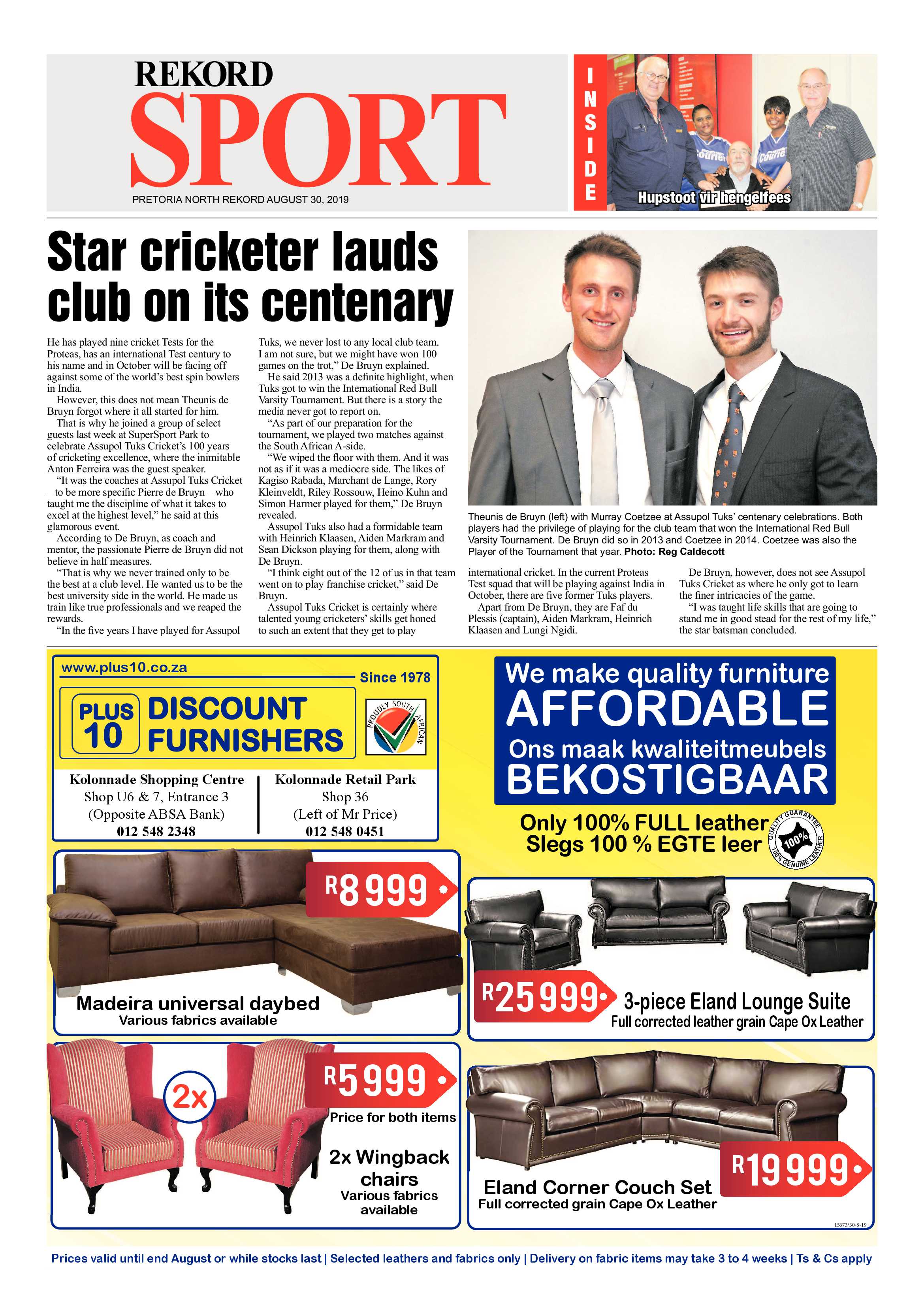 Rekord North 30 August 2019 page 20