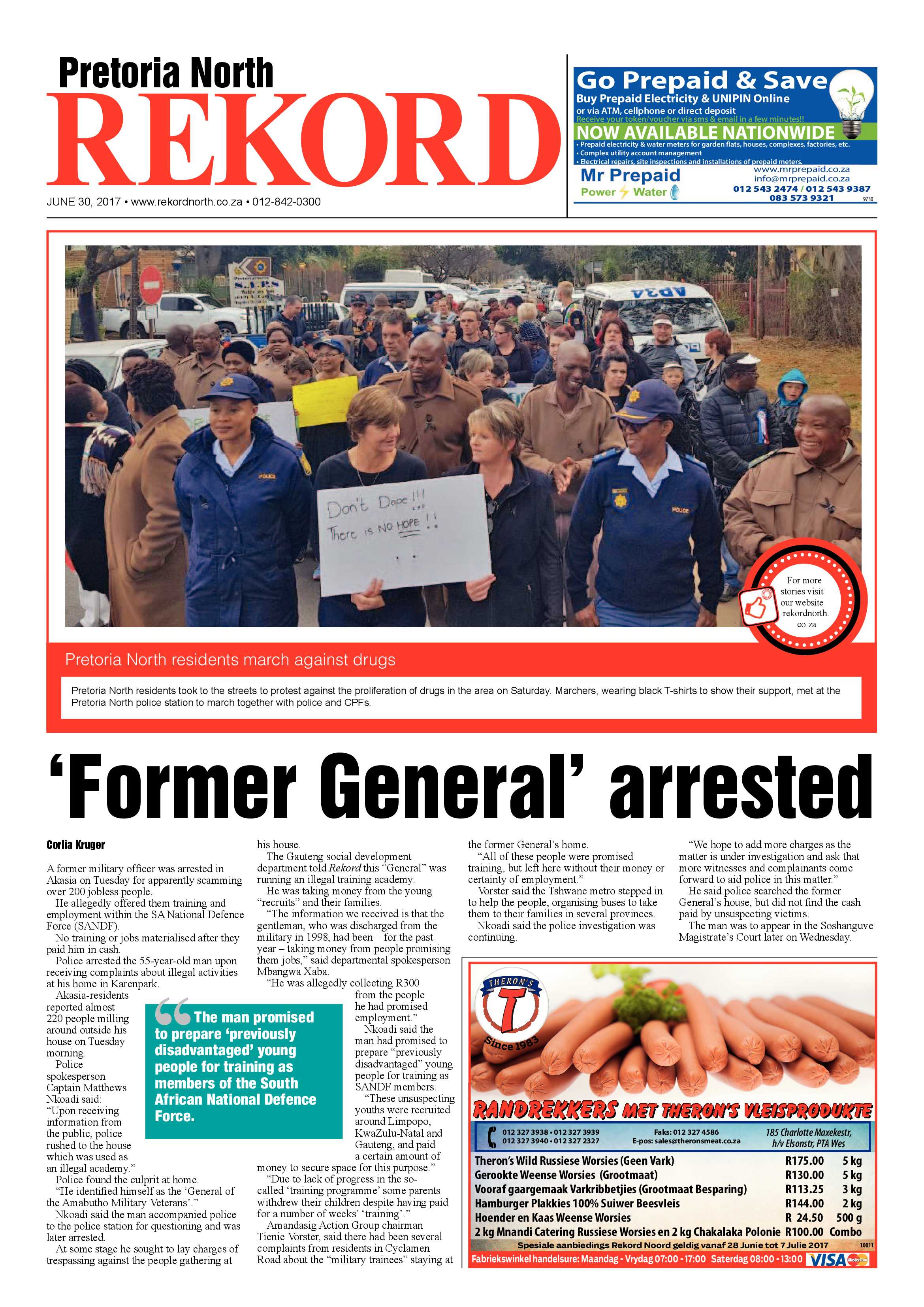 Rekord North 30 June 2017 page 1