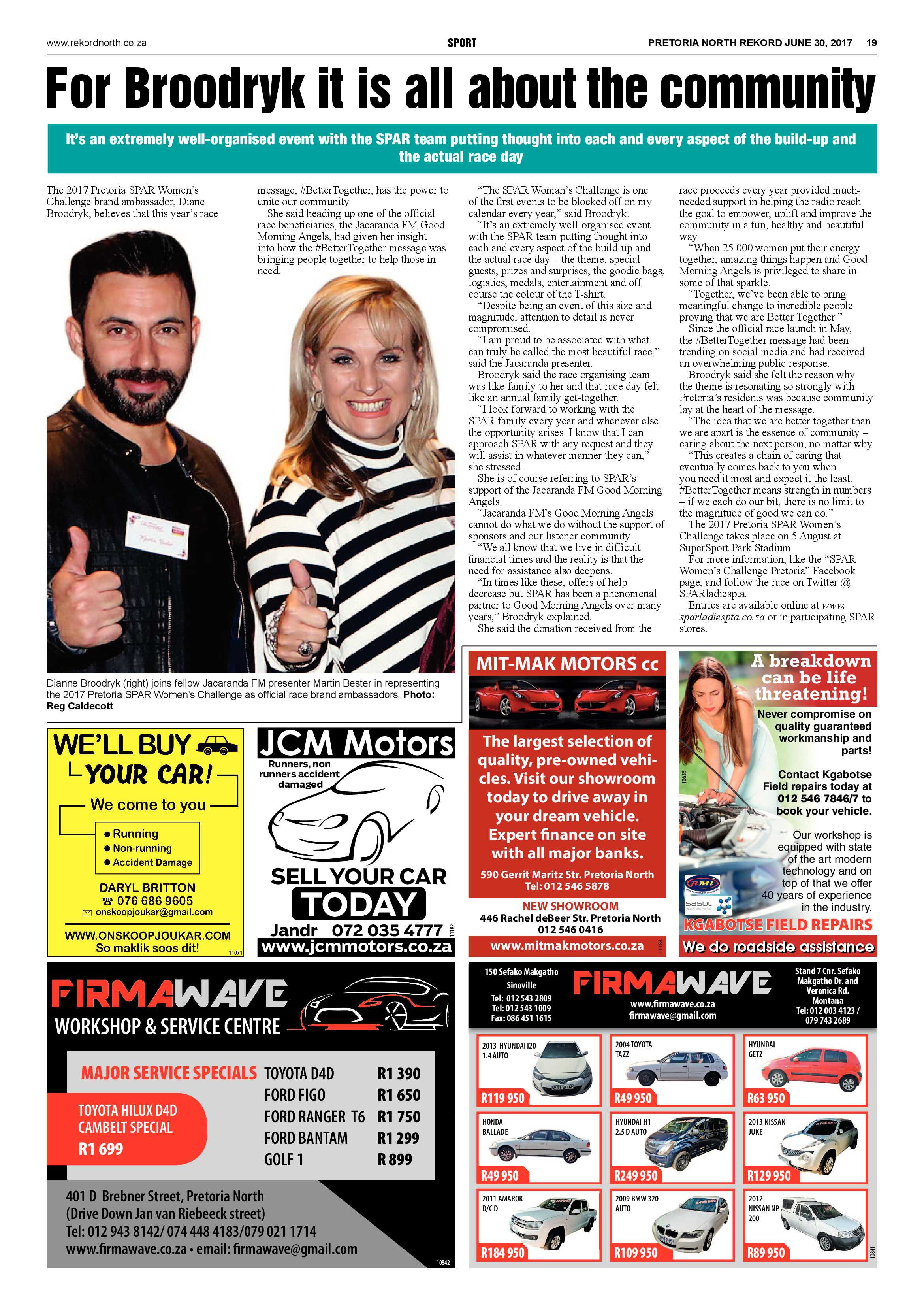 Rekord North 30 June 2017 page 19