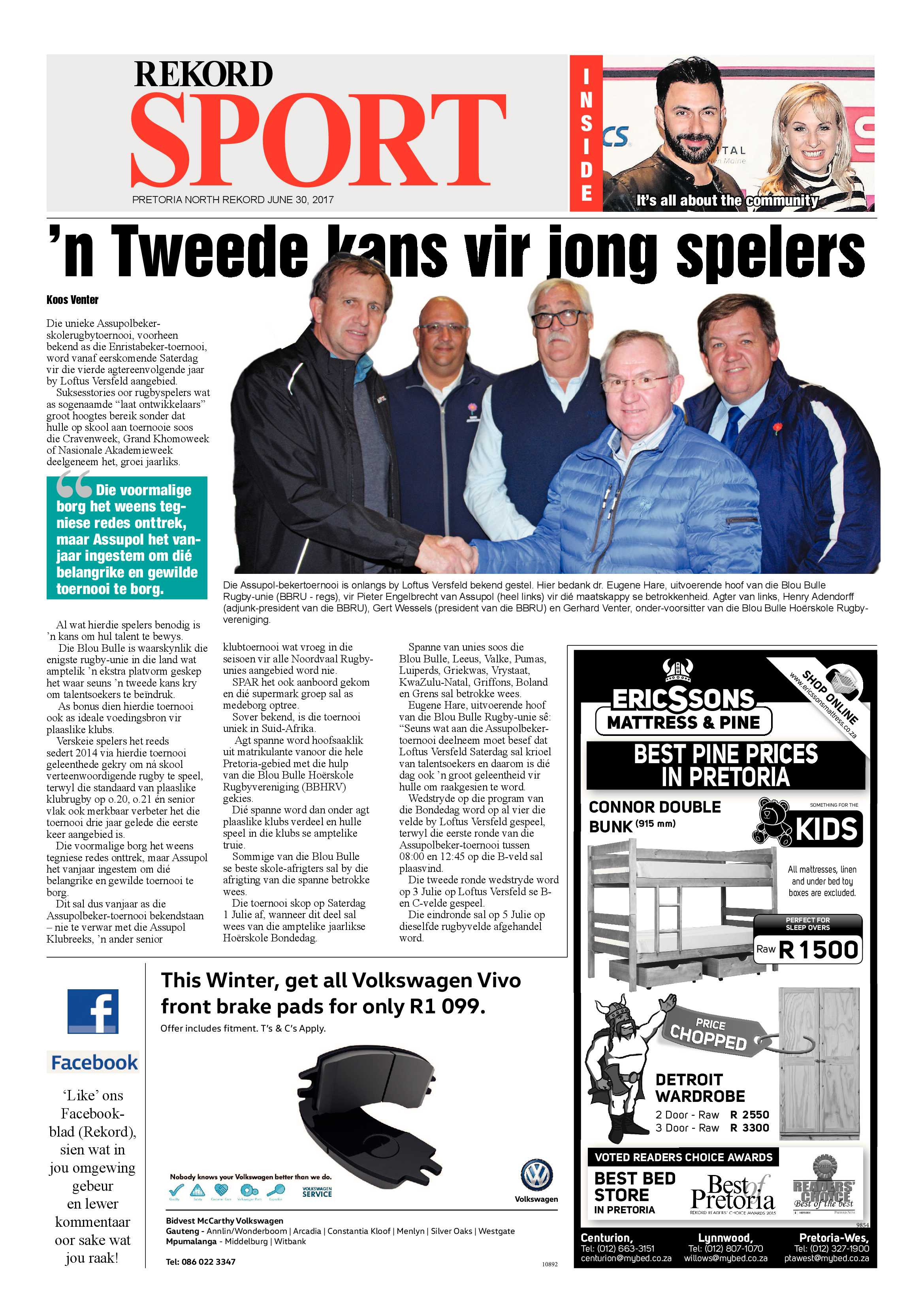 Rekord North 30 June 2017 page 20
