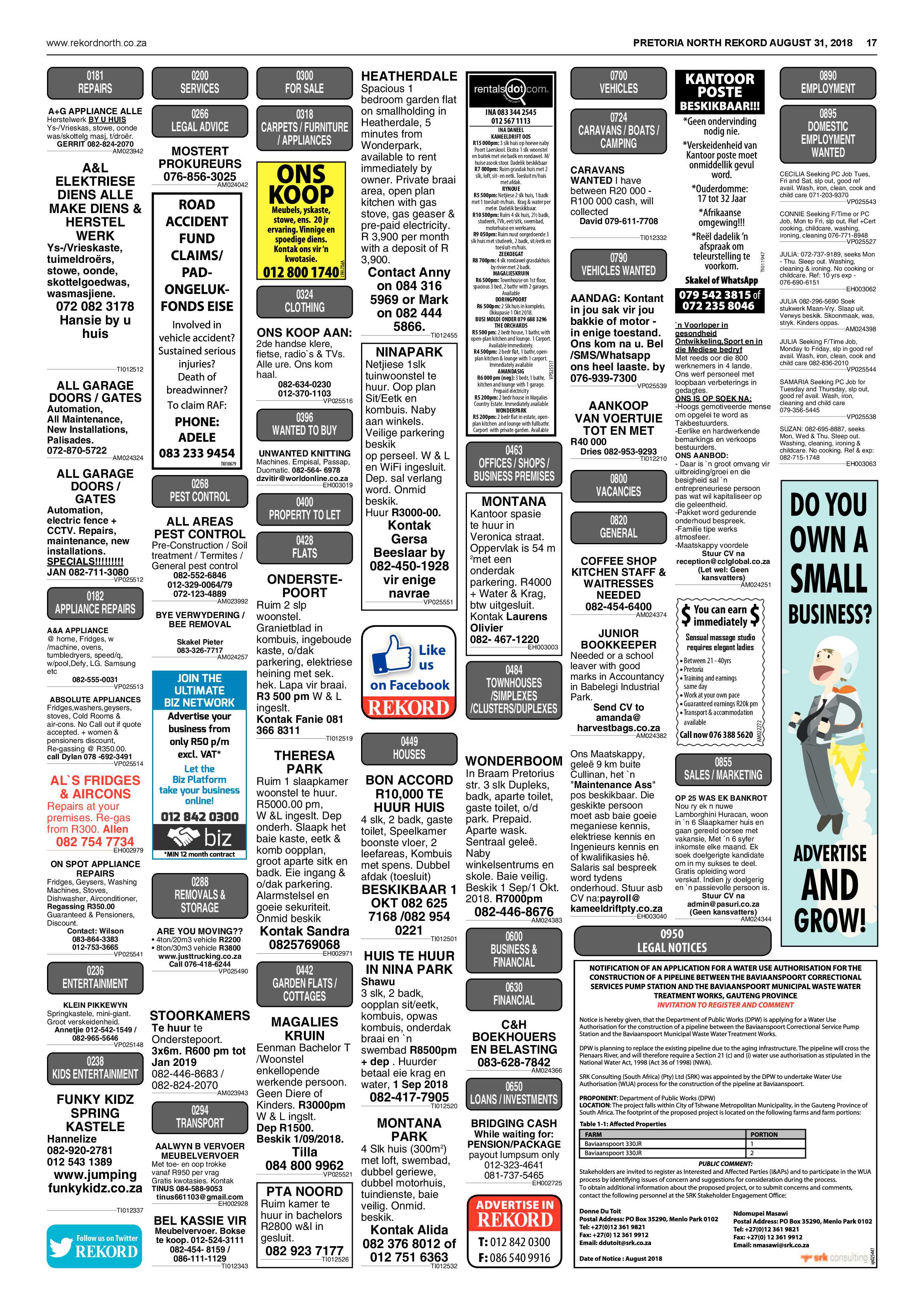 Rekord North 31 August 2018 page 16