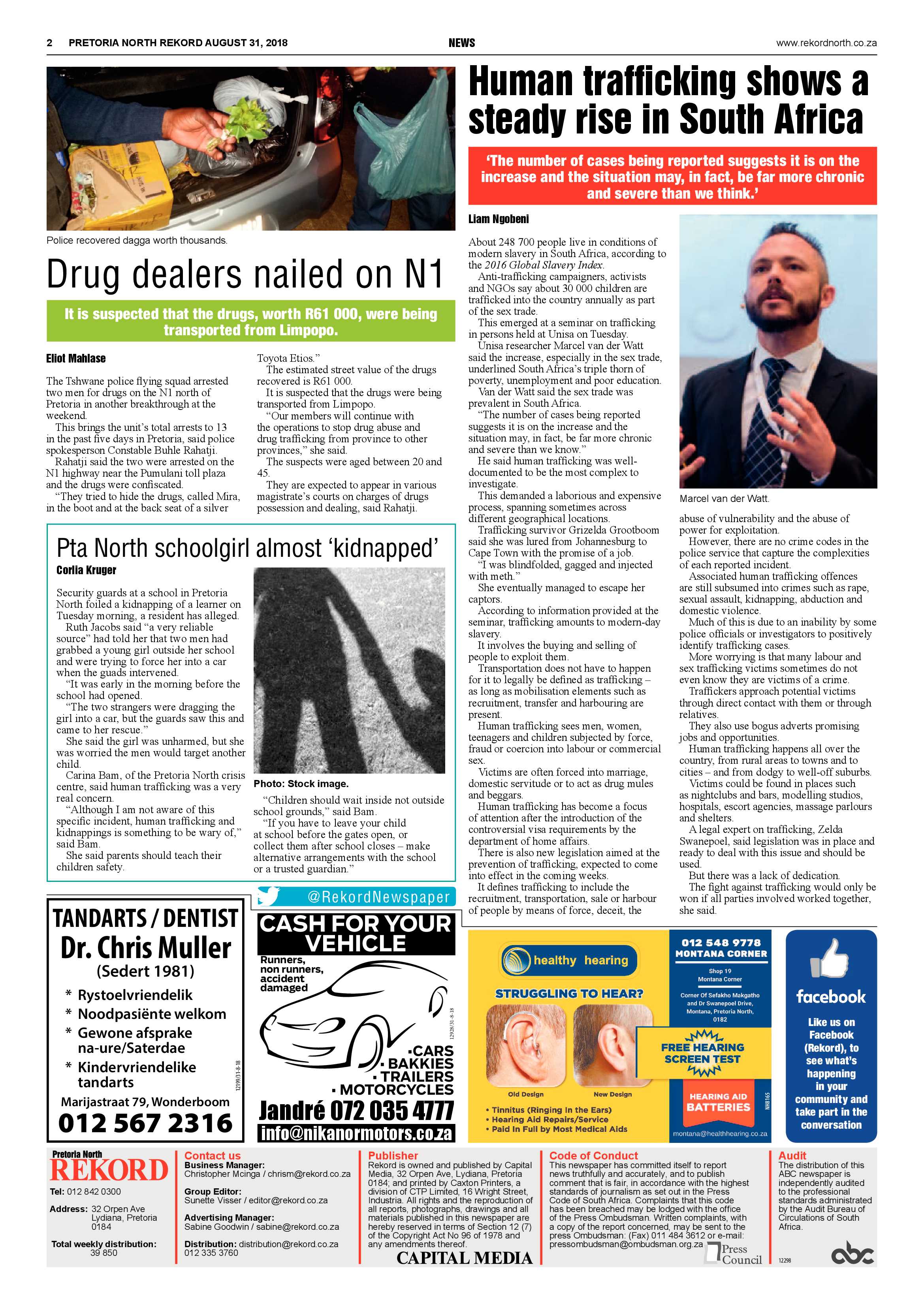 Rekord North 31 August 2018 page 2