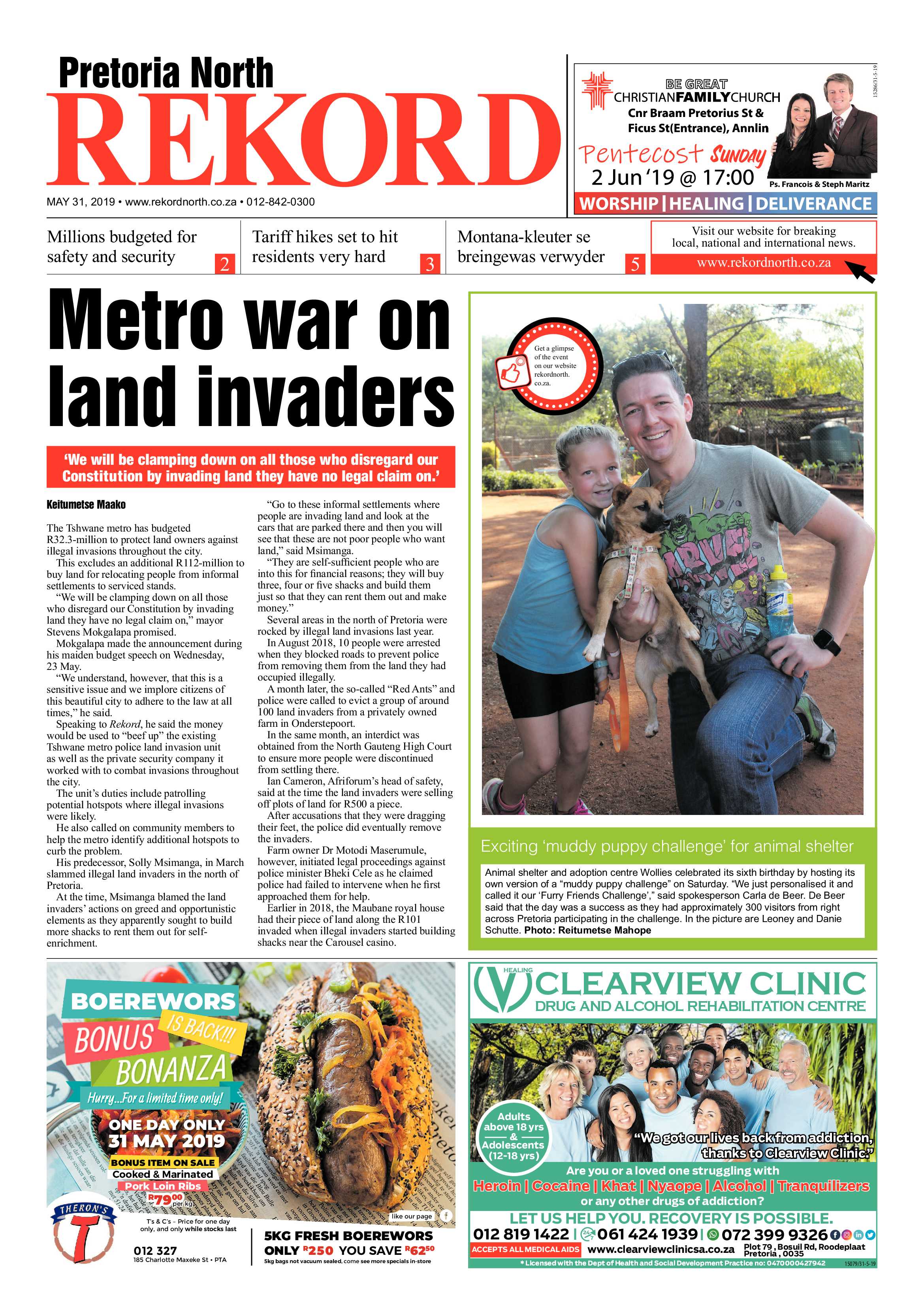 Rekord North 31 May 2019 page 1