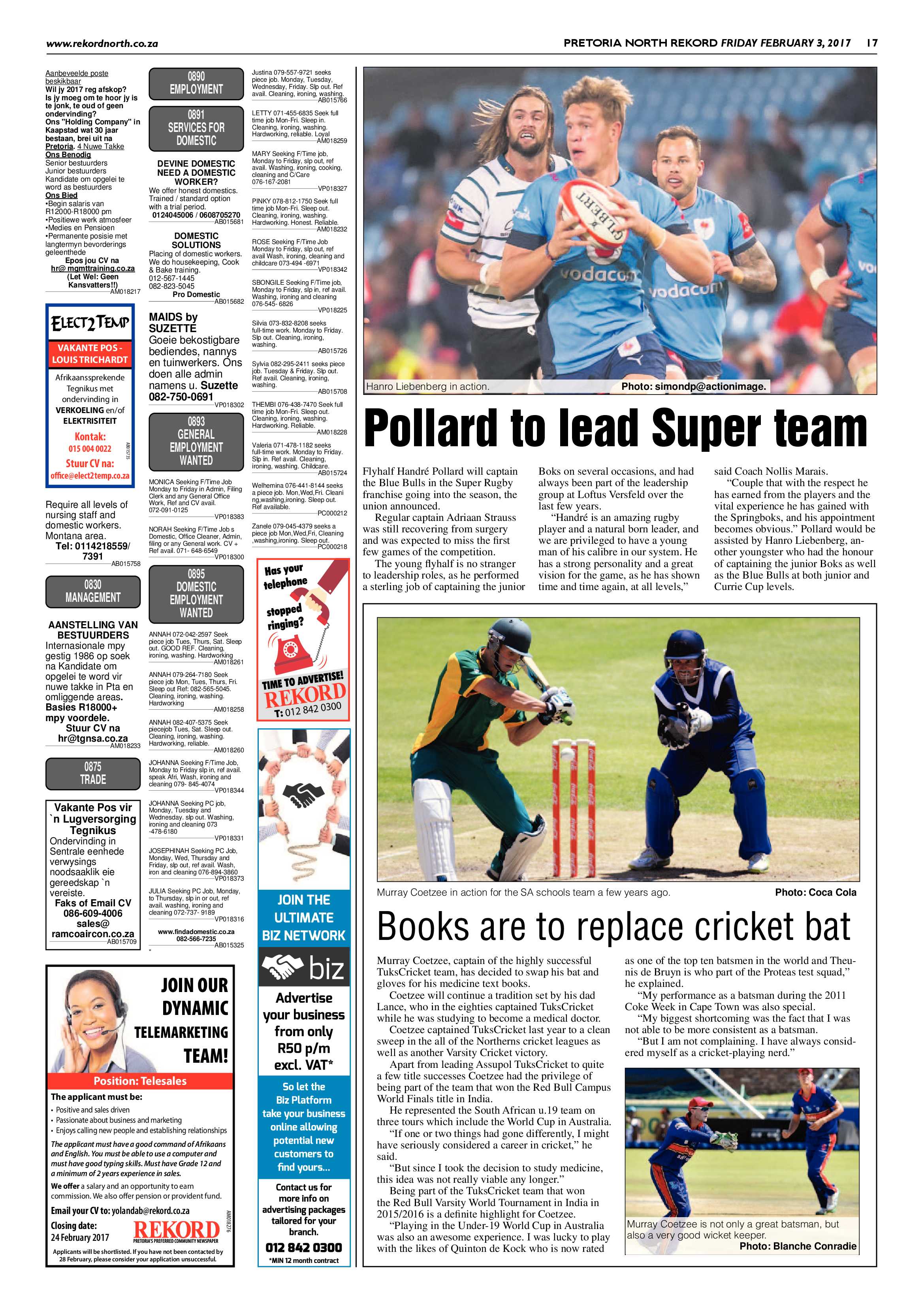 Rekord North 3 February 2017 page 17