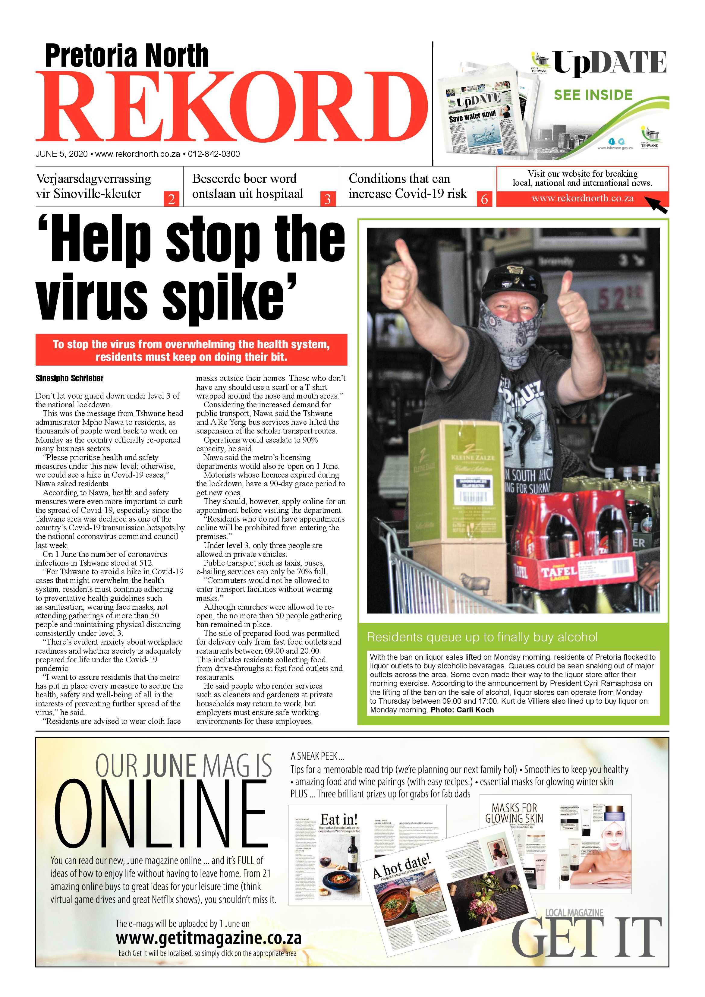Rekord North 5 June 2020 page 1