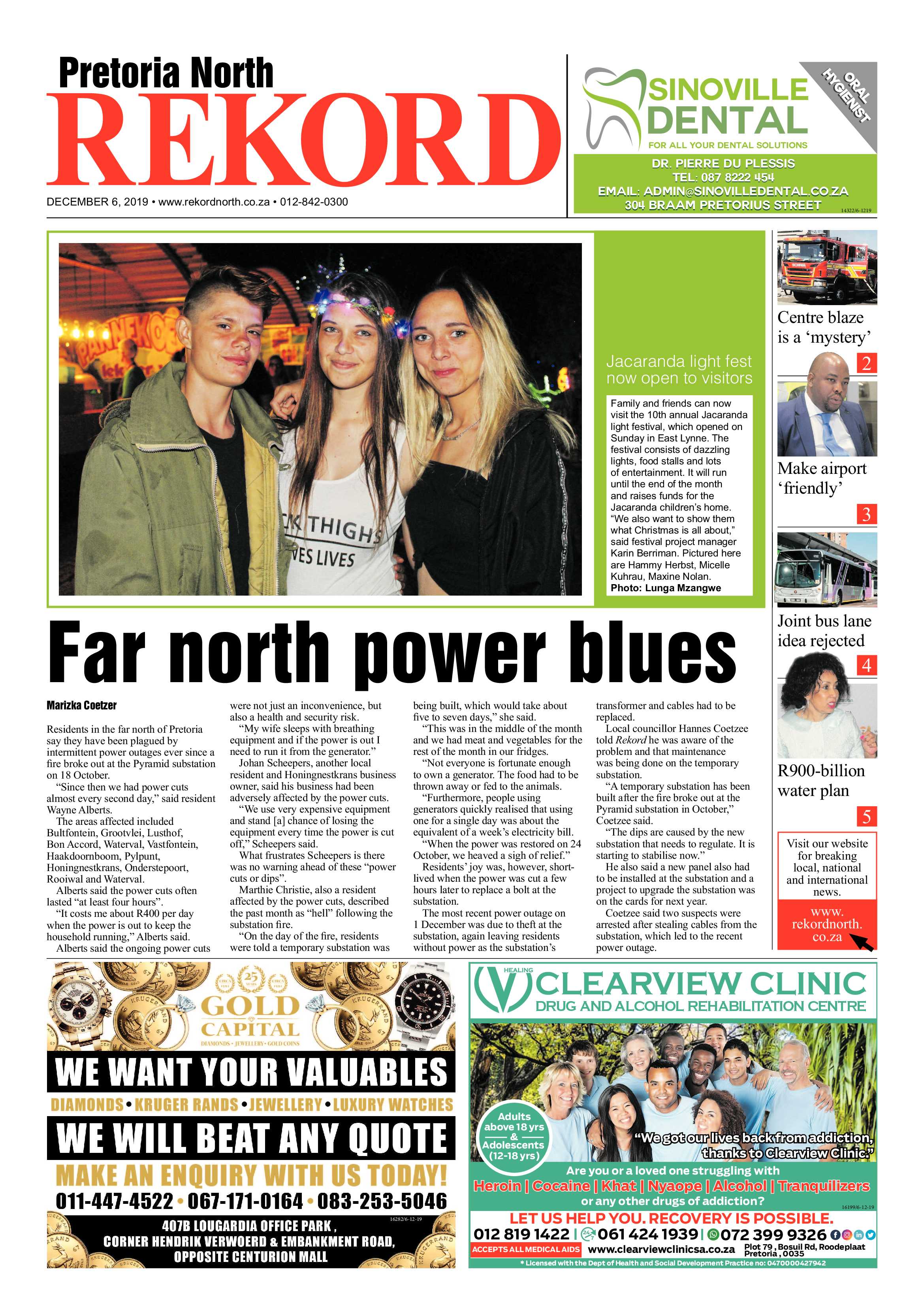 Rekord North 6 December 2019 page 1