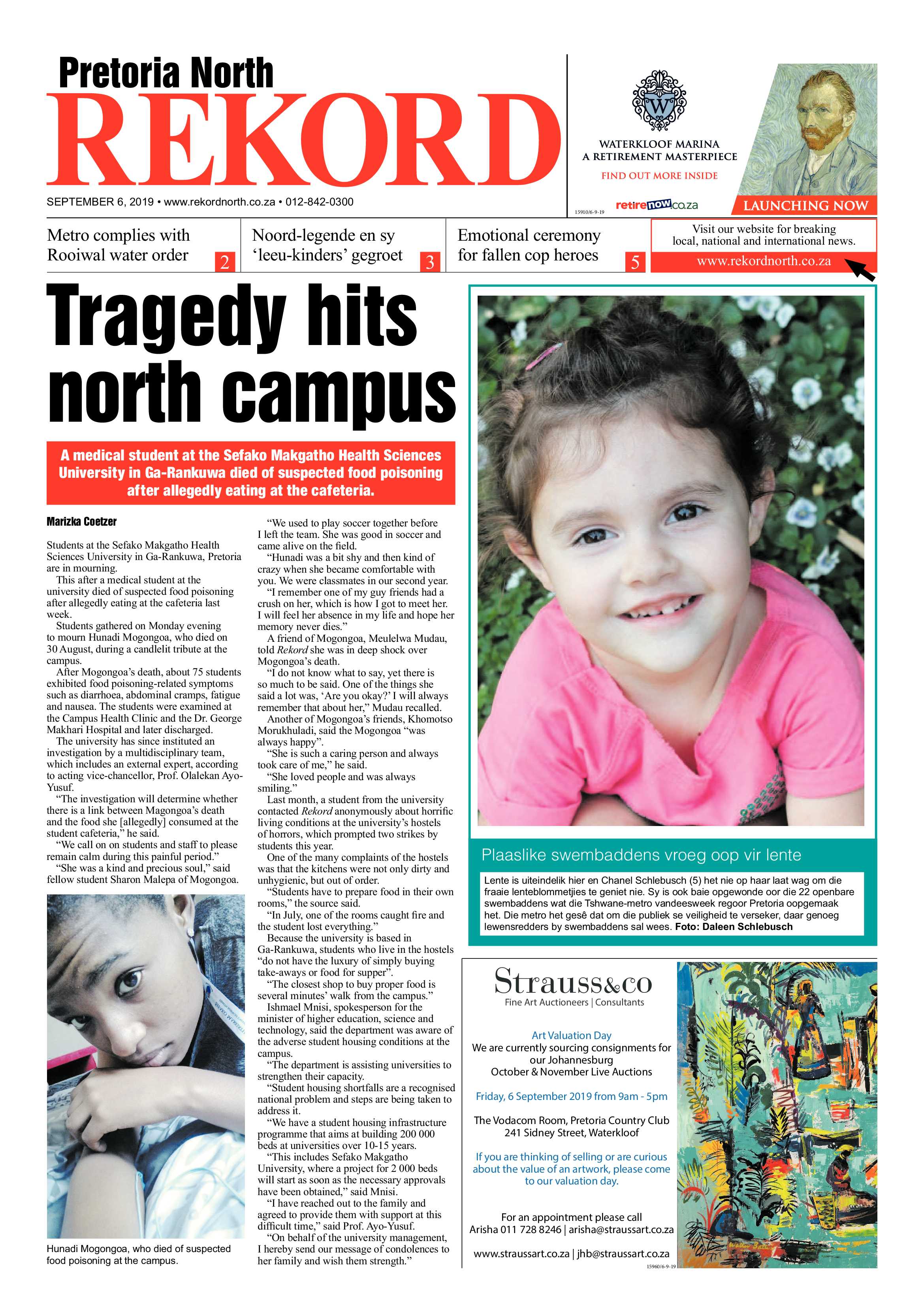 Rekord North 6 September 2019 page 1