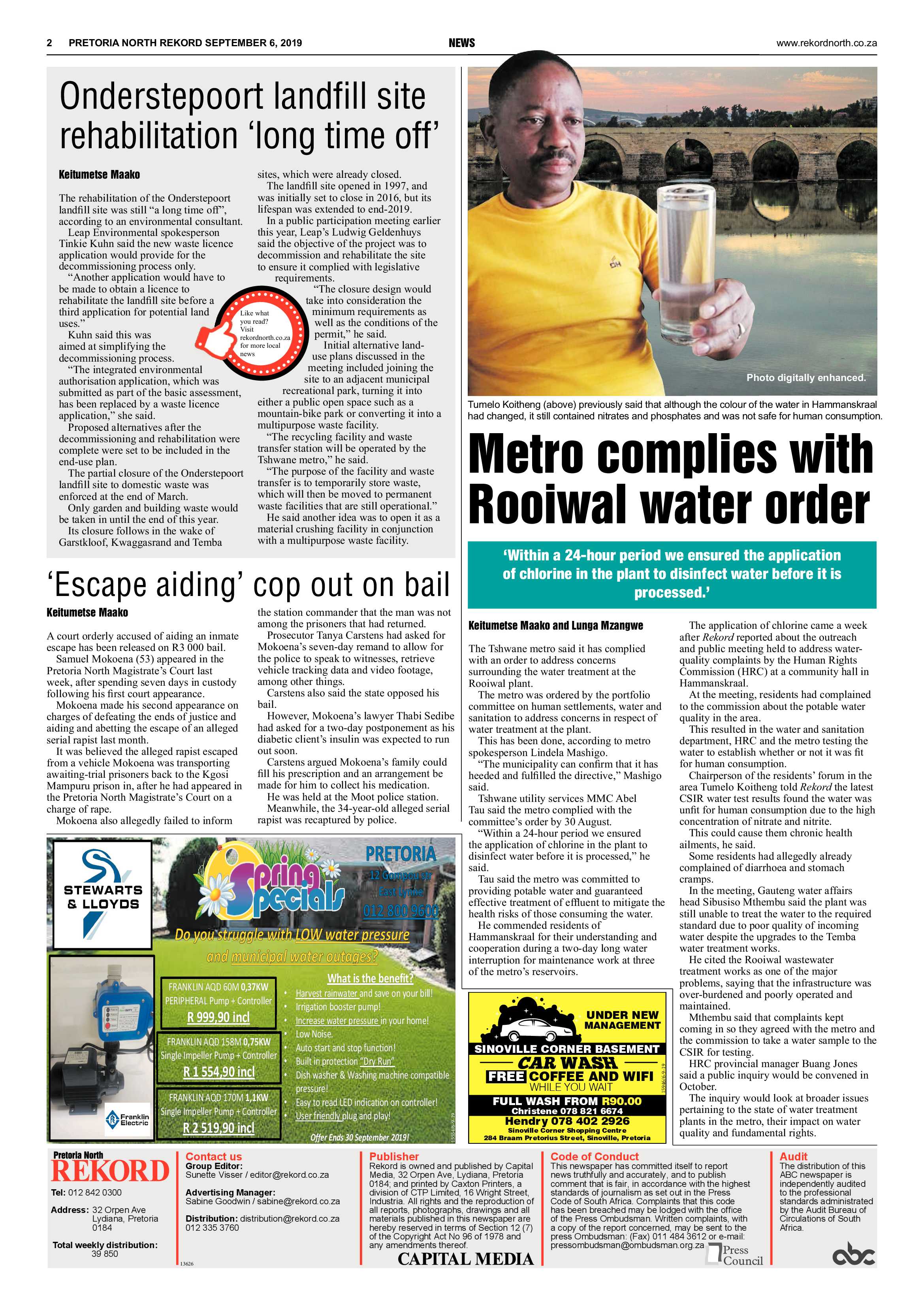 Rekord North 6 September 2019 page 2