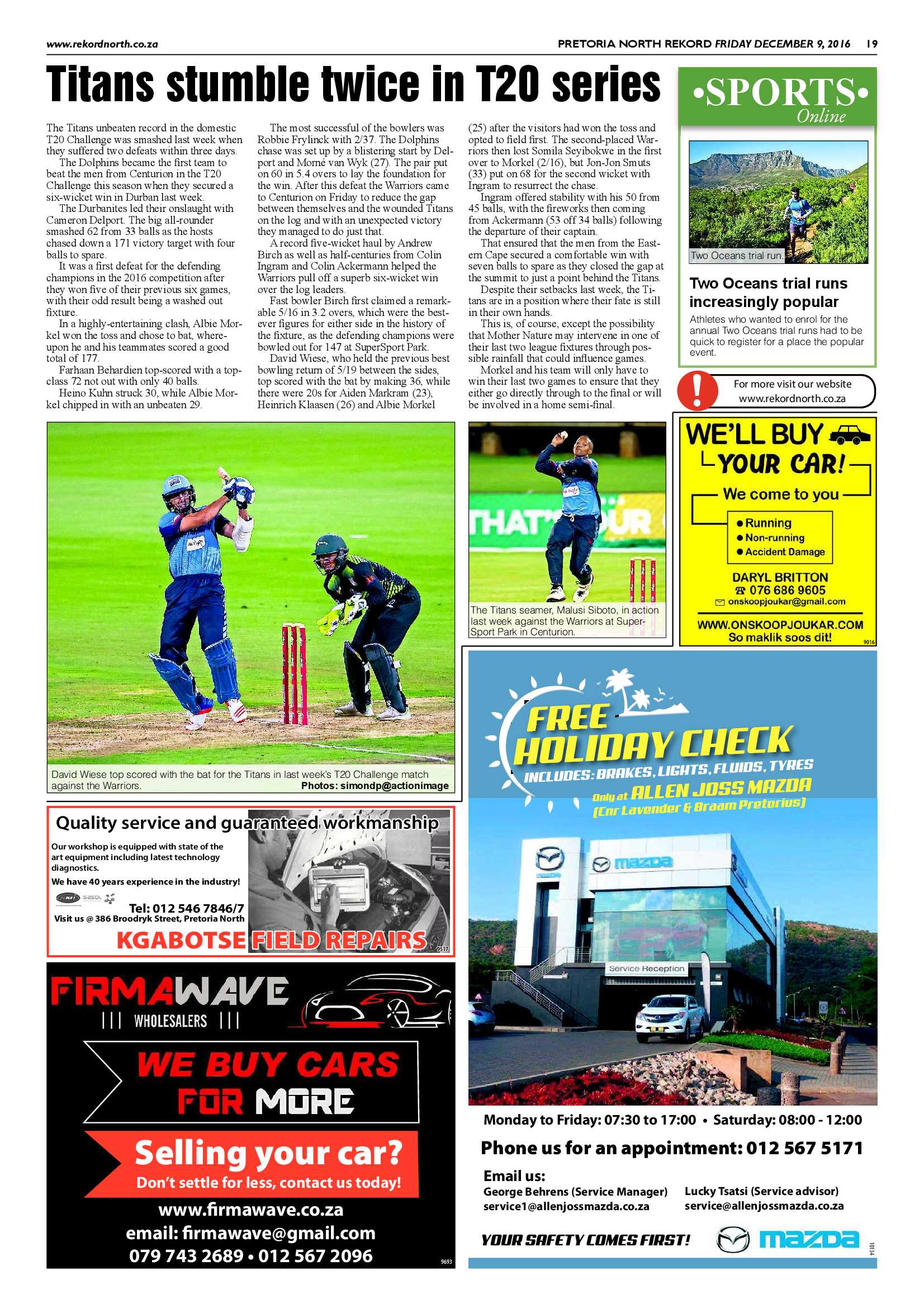 Rekord North 9 December 2016 page 19