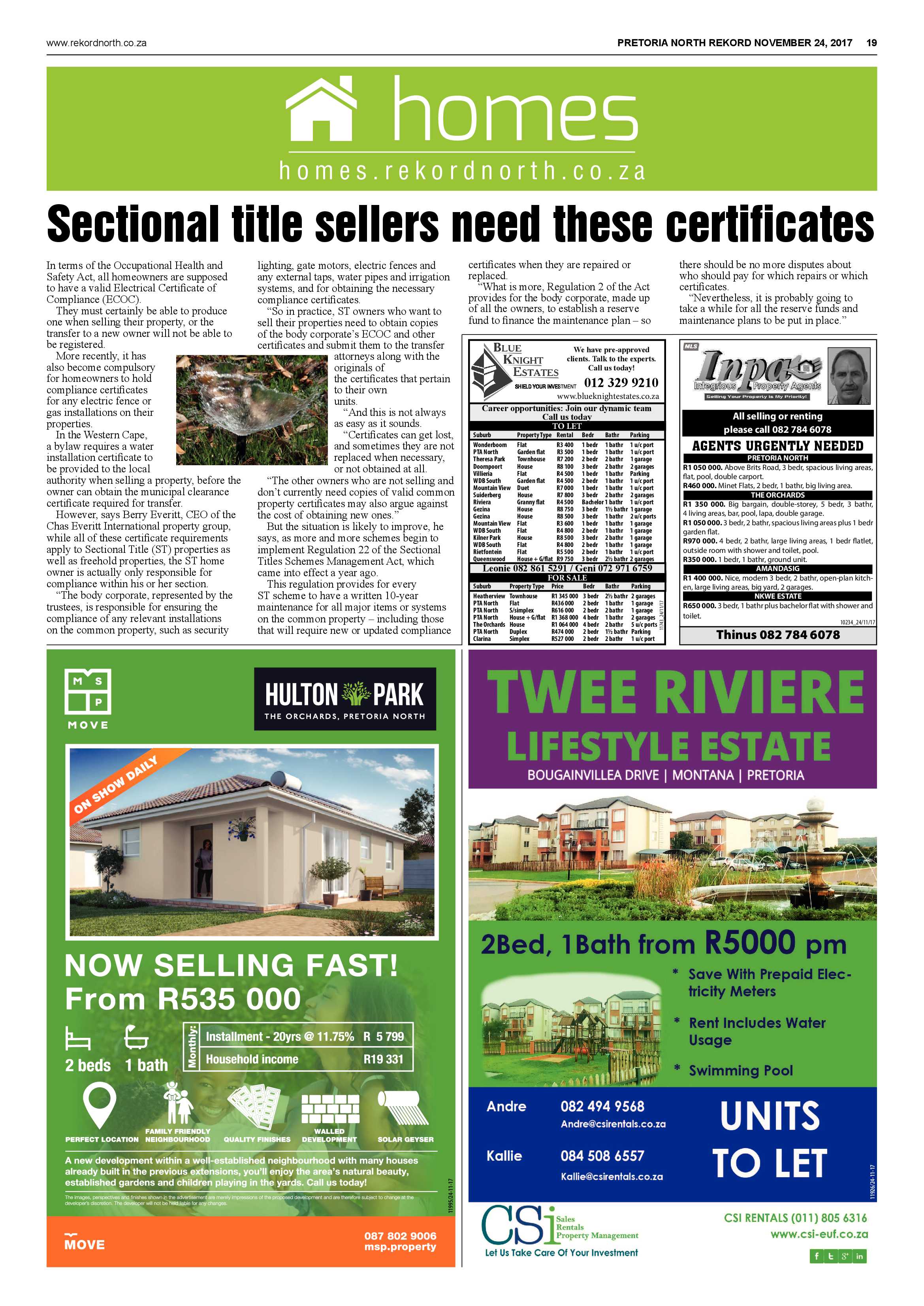 Rekord North 24 November 2017 page 19