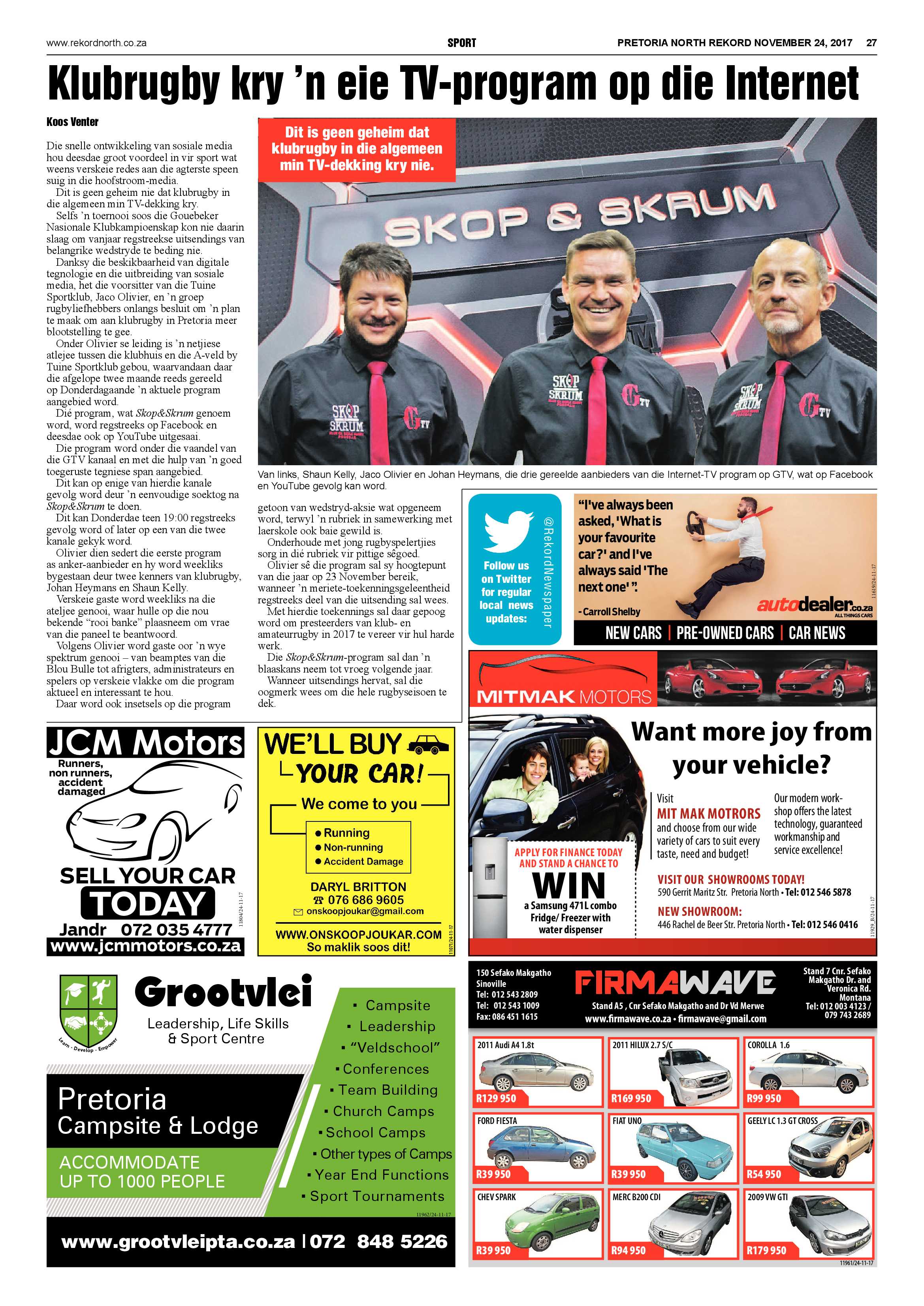 Rekord North 24 November 2017 page 27